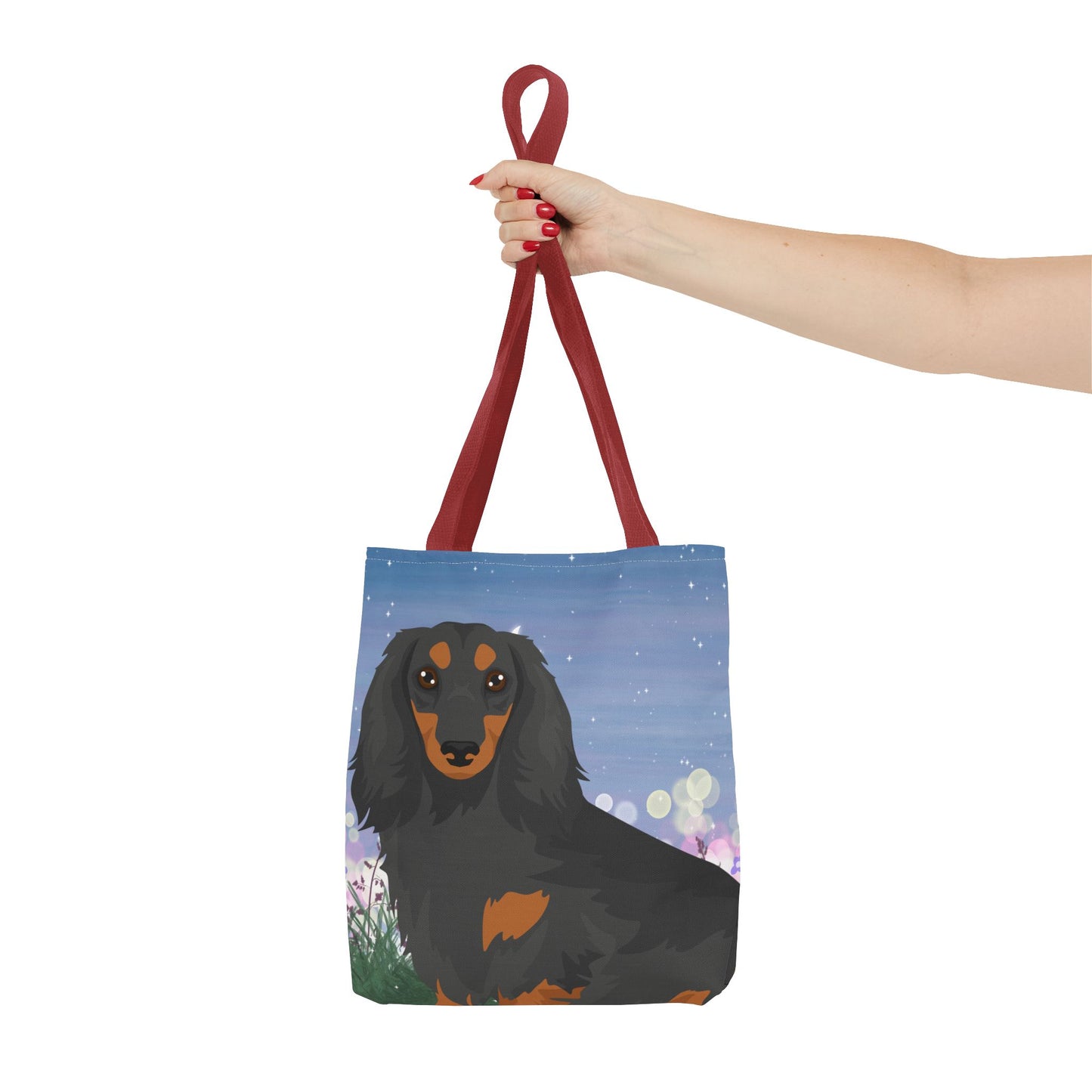 Dachshund Dog Tote Bag 13x13