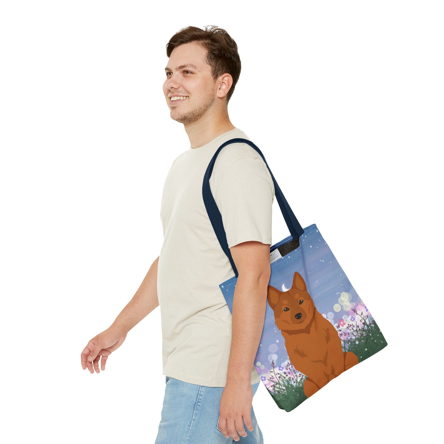Finnish Spitz Dog Tote Bag 16x16