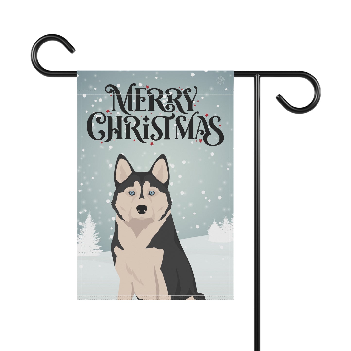 Alaskan Husky Dog Garden Flag