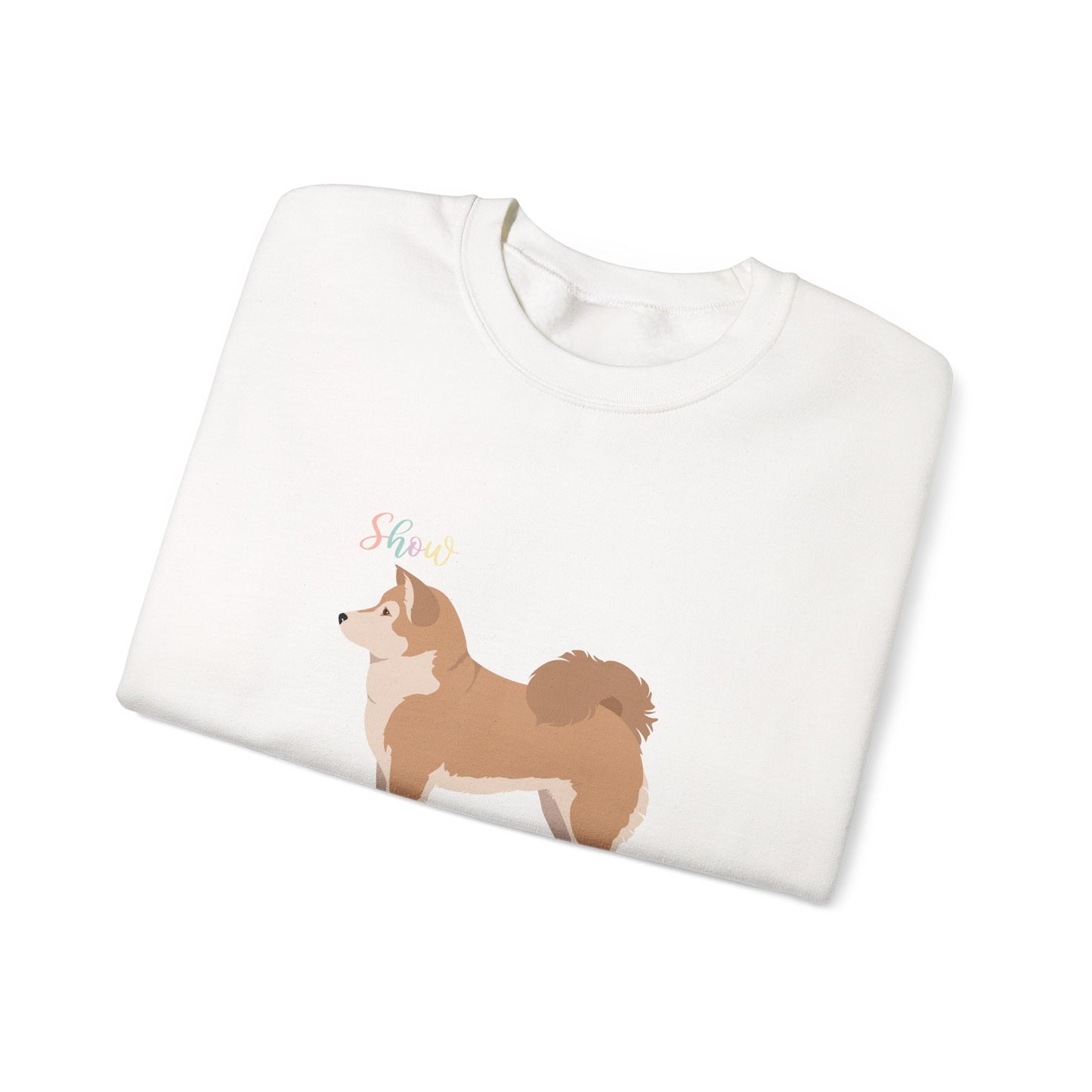 Shiba Inu Dog Unisex Heavy Blend Crewneck Sweatshirt