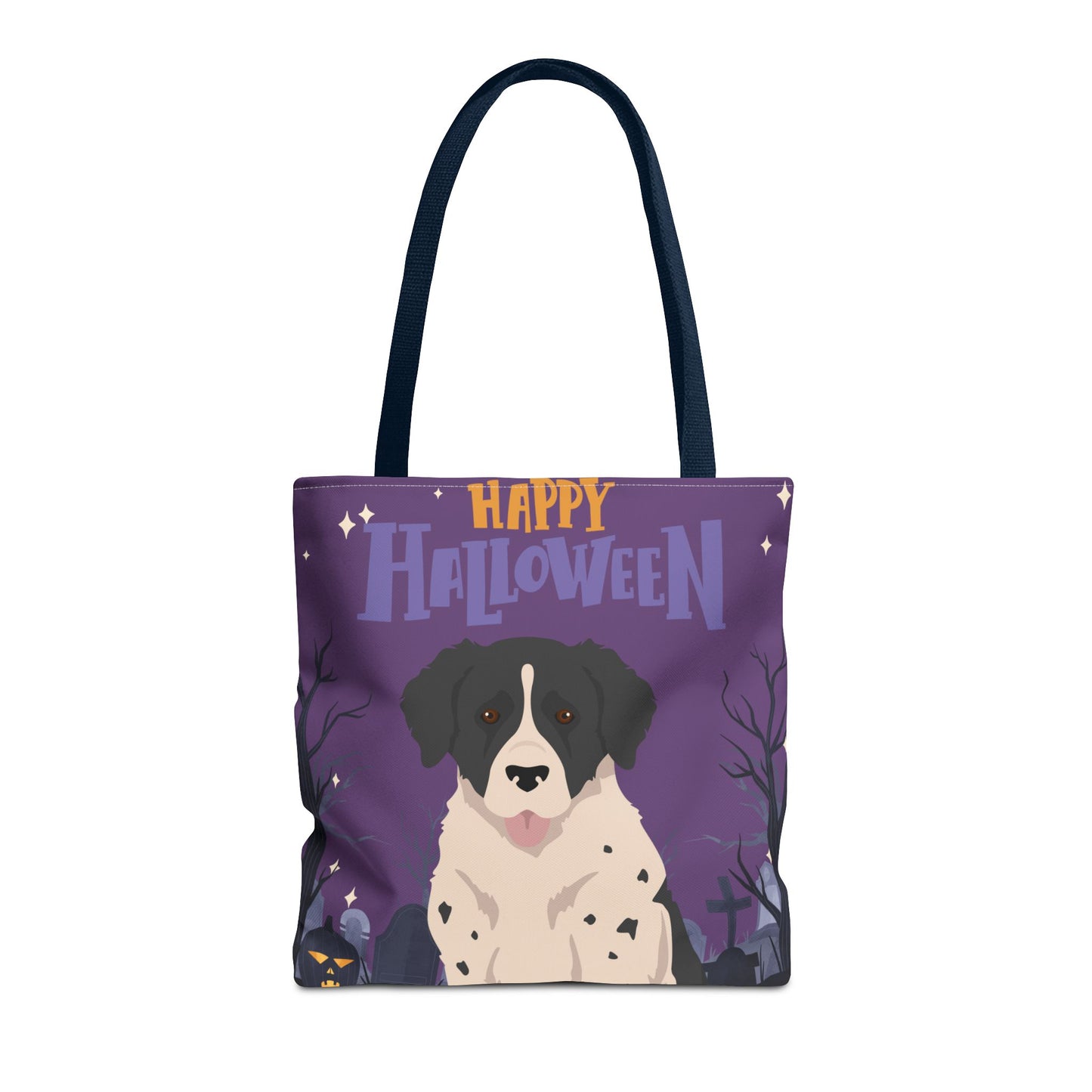 Wetterhoun Dog Happy Halloween Tote Bag 16x16