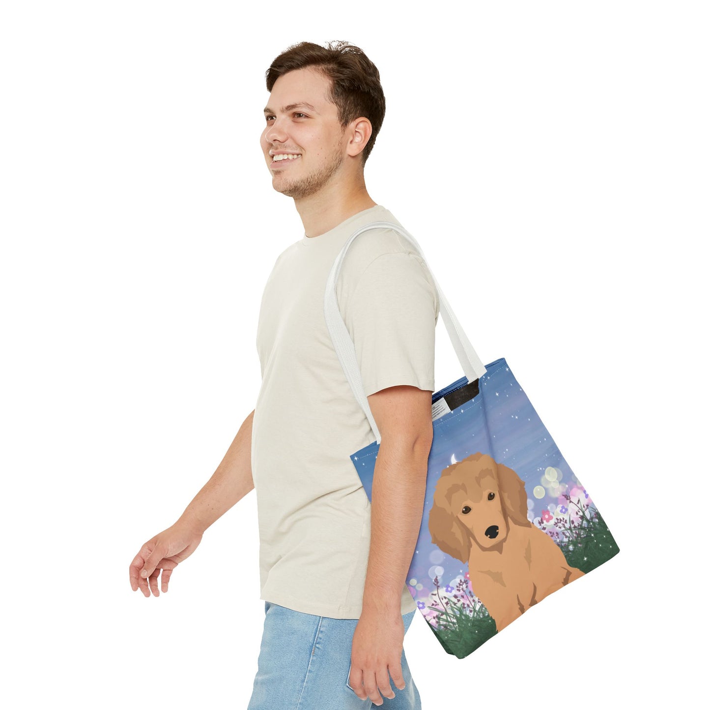 Poodle Dog Tote Bag 16x16