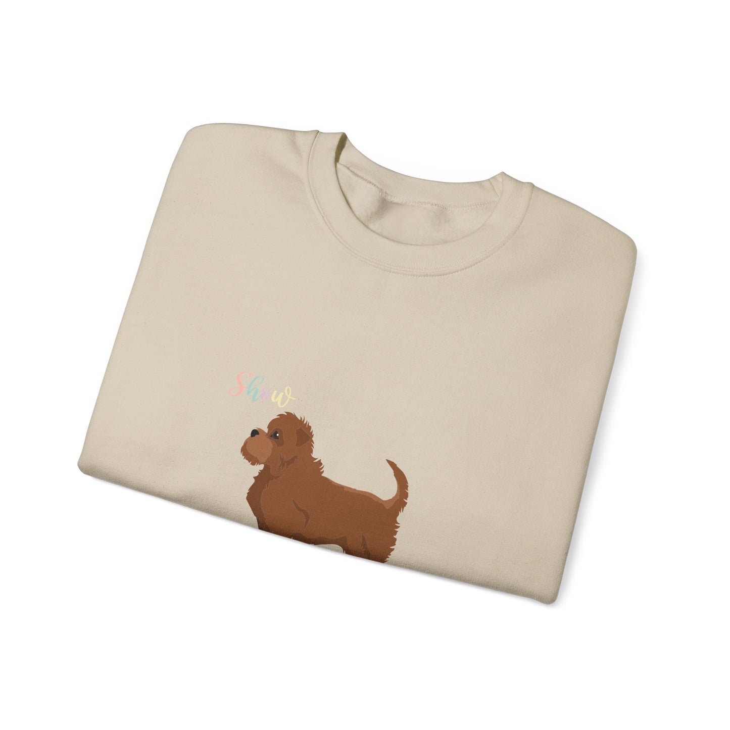 Affenpinscher Dog Unisex Heavy Blend Crewneck Sweatshirt