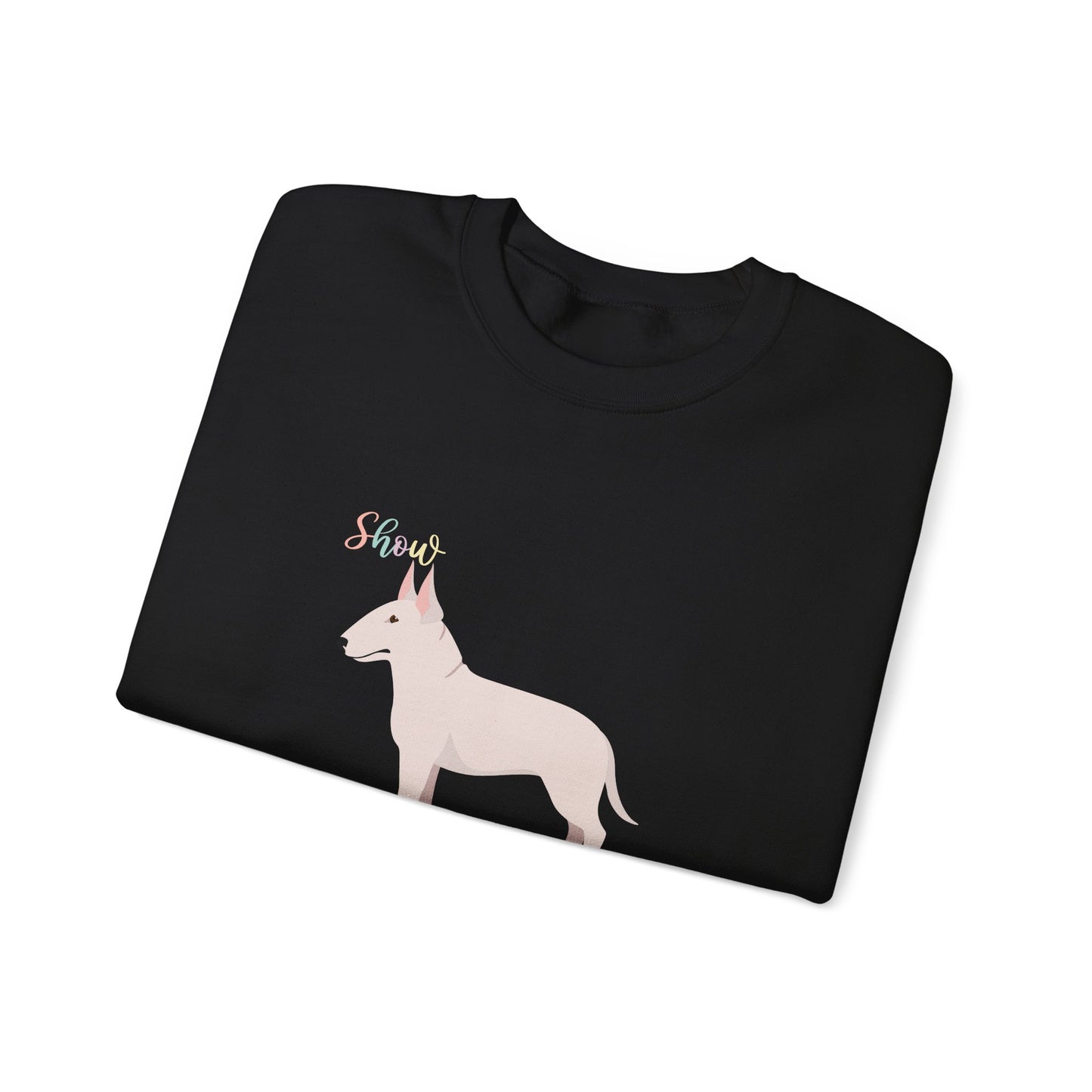 Bull Terrier Dog Unisex Heavy Blend Crewneck Sweatshirt