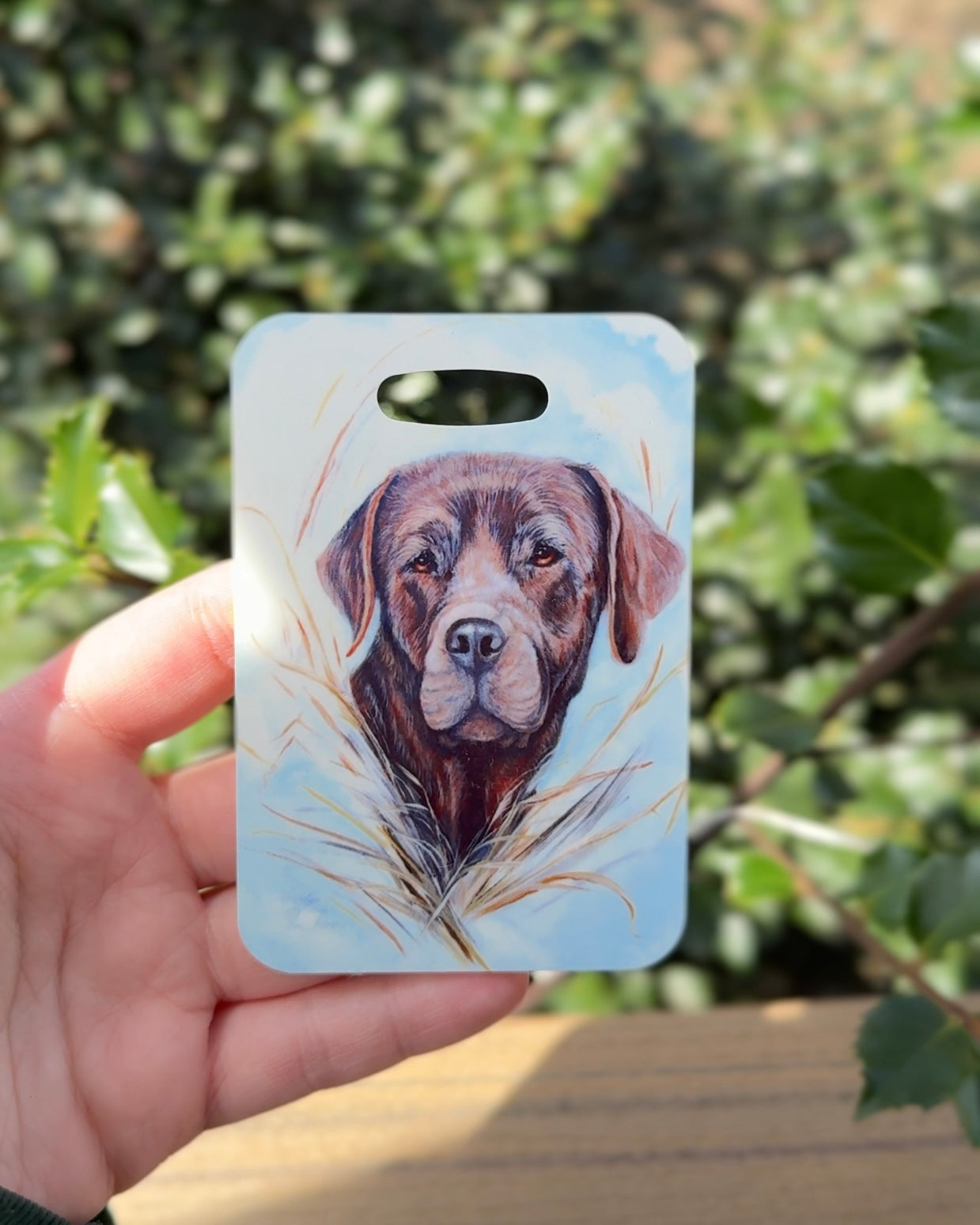 Labrador Retriever Luggage Tag