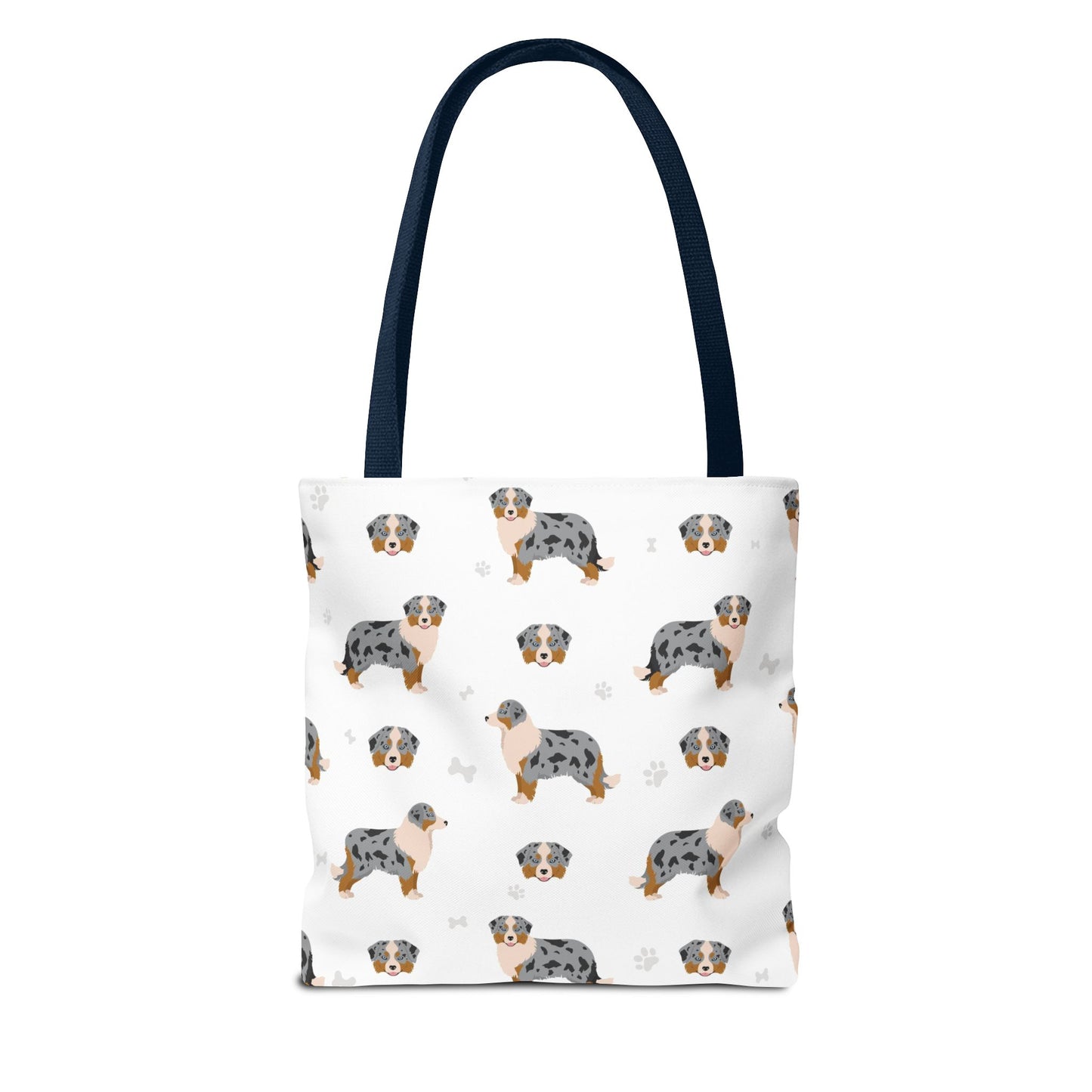 Miniature American Shepherd Dog Tote Bag, Aussie Dog Mom Gift
