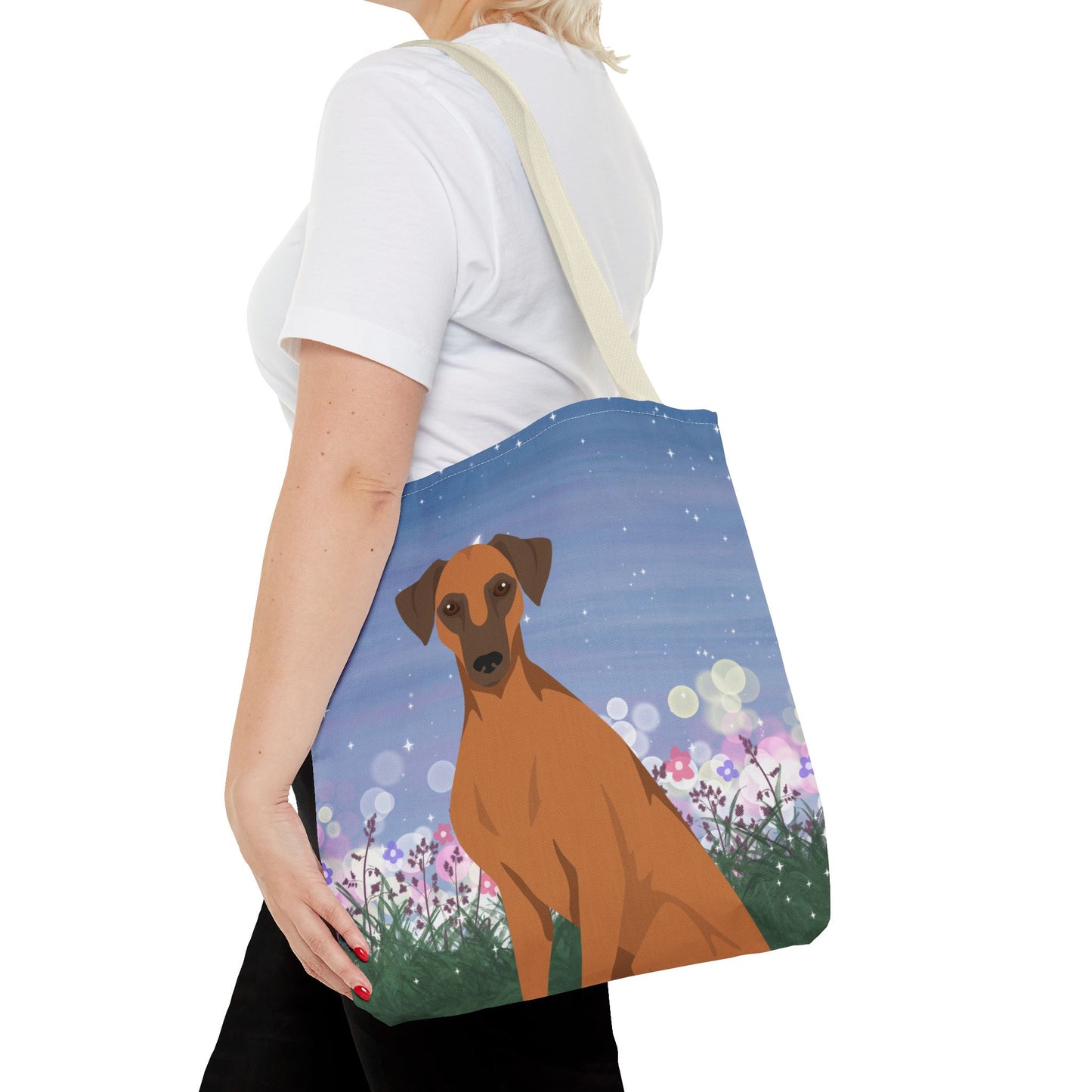Sloughi Dog Tote Bag 16x16