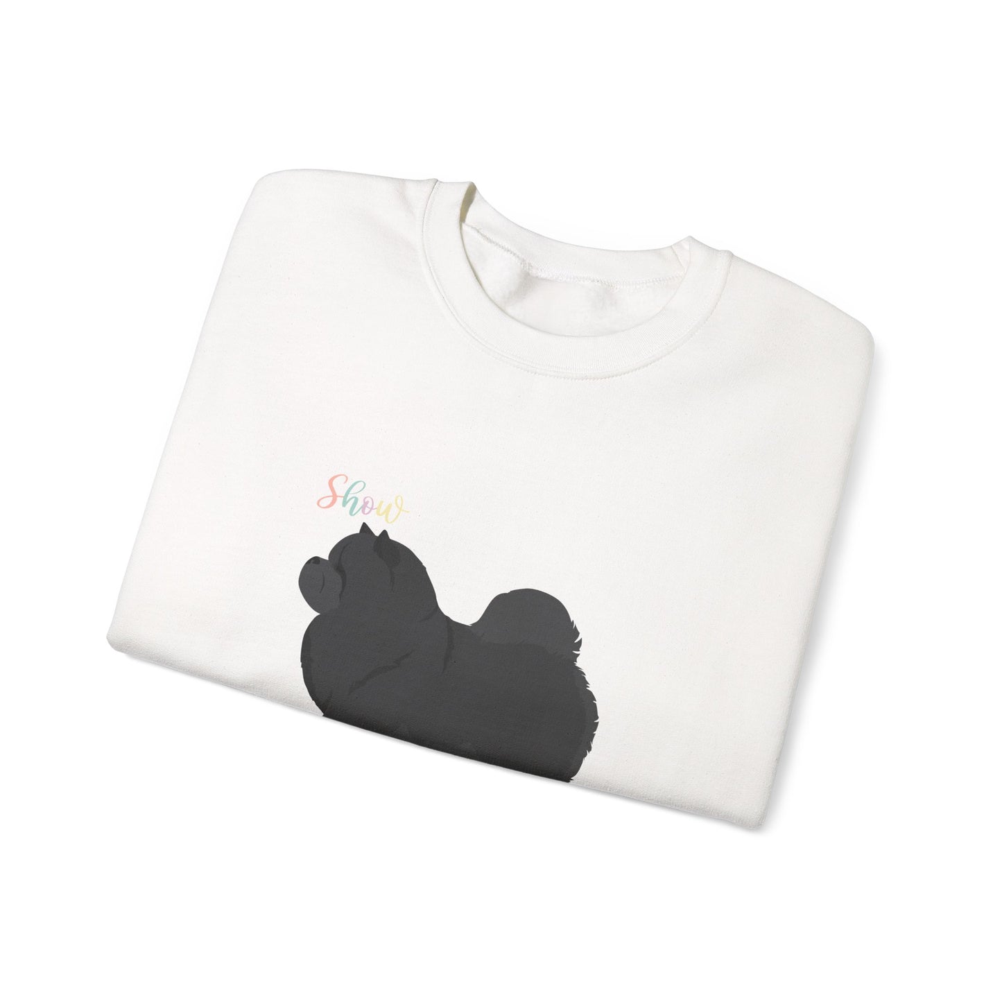 Chow Chow Dog Unisex Heavy Blend Crewneck Sweatshirt
