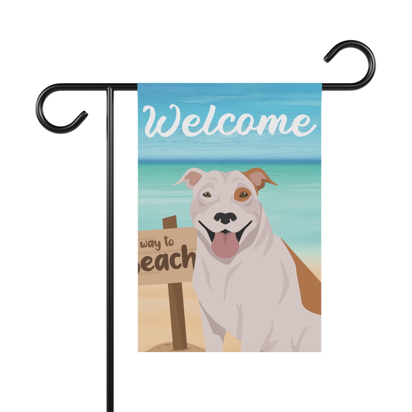 Pit Bull Dog Garden Flag