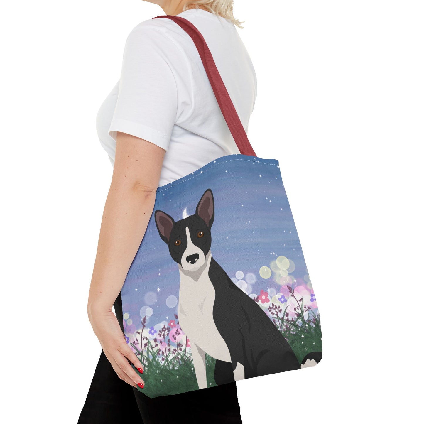 Basenji Dog Tote Bag 16x16