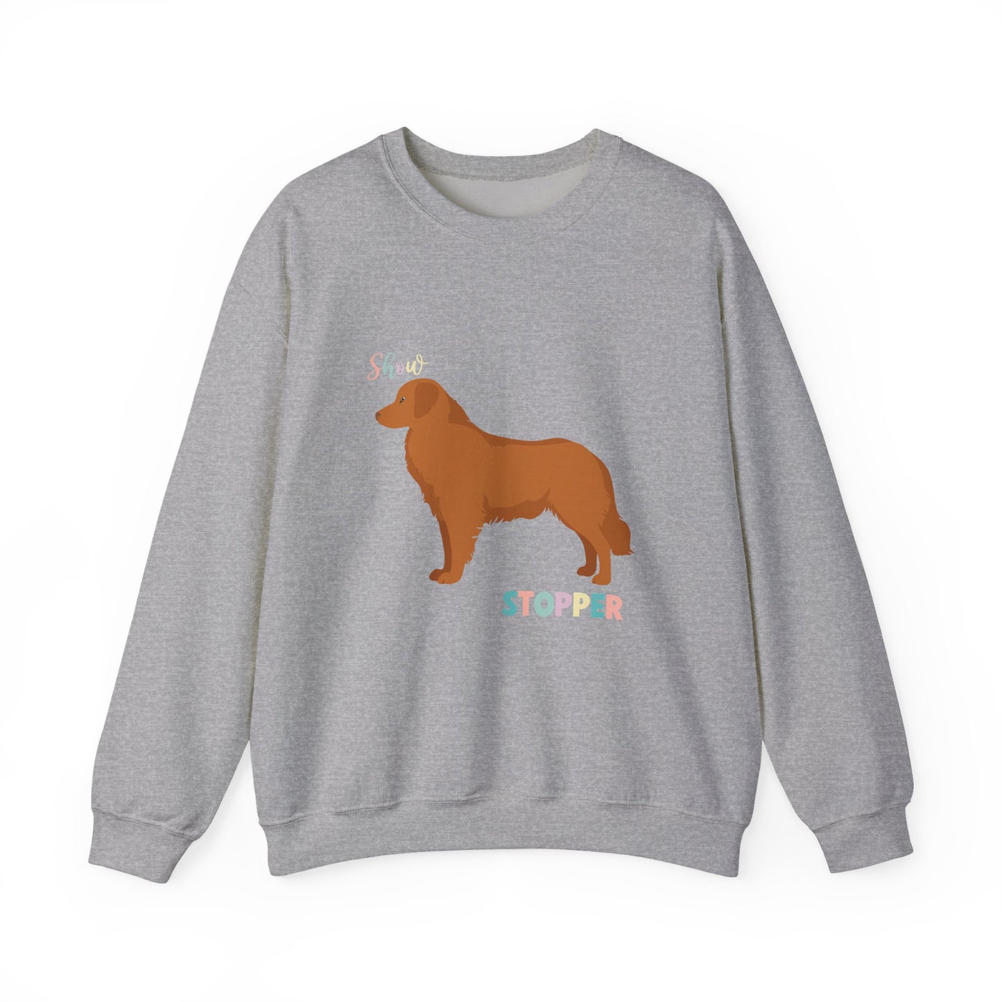 Nova Scotia Duck Tolling Retriever Dog Unisex Heavy Blend Crewneck Sweatshirt