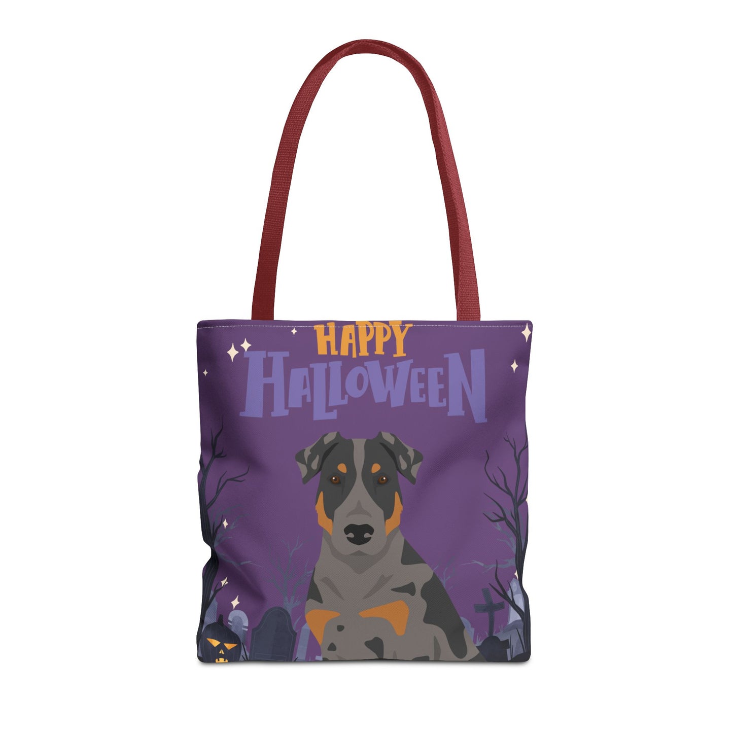 Beauceron Dog Happy Halloween Tote Bag 16x16