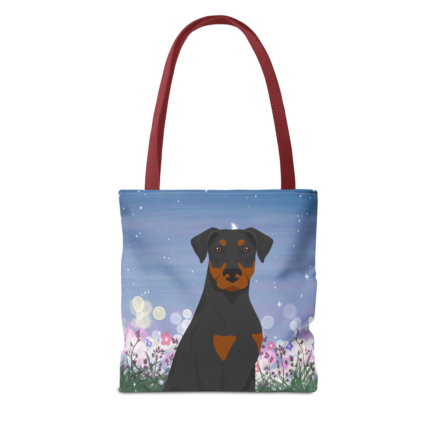 Dobermann Pinscher Dog Tote Bag 13x13