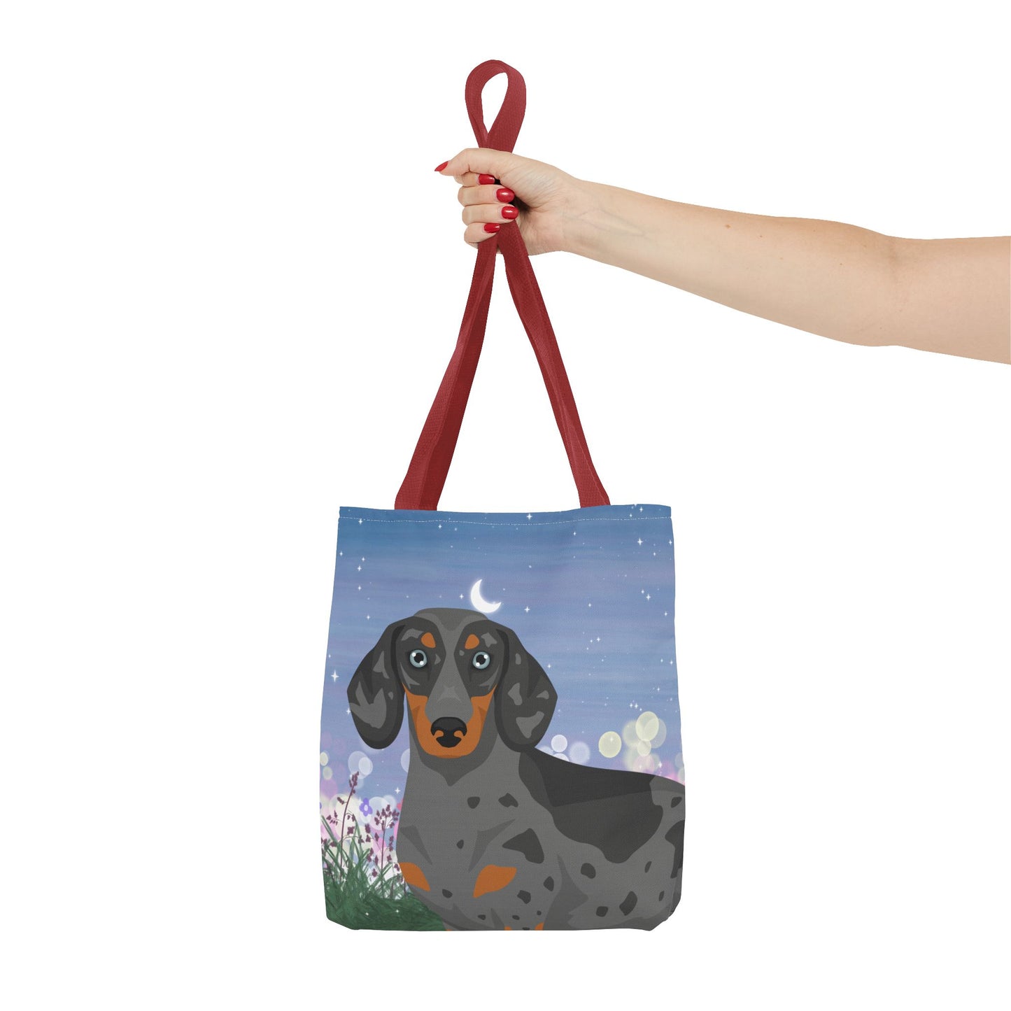 Dachshund Dog Tote Bag 13x13