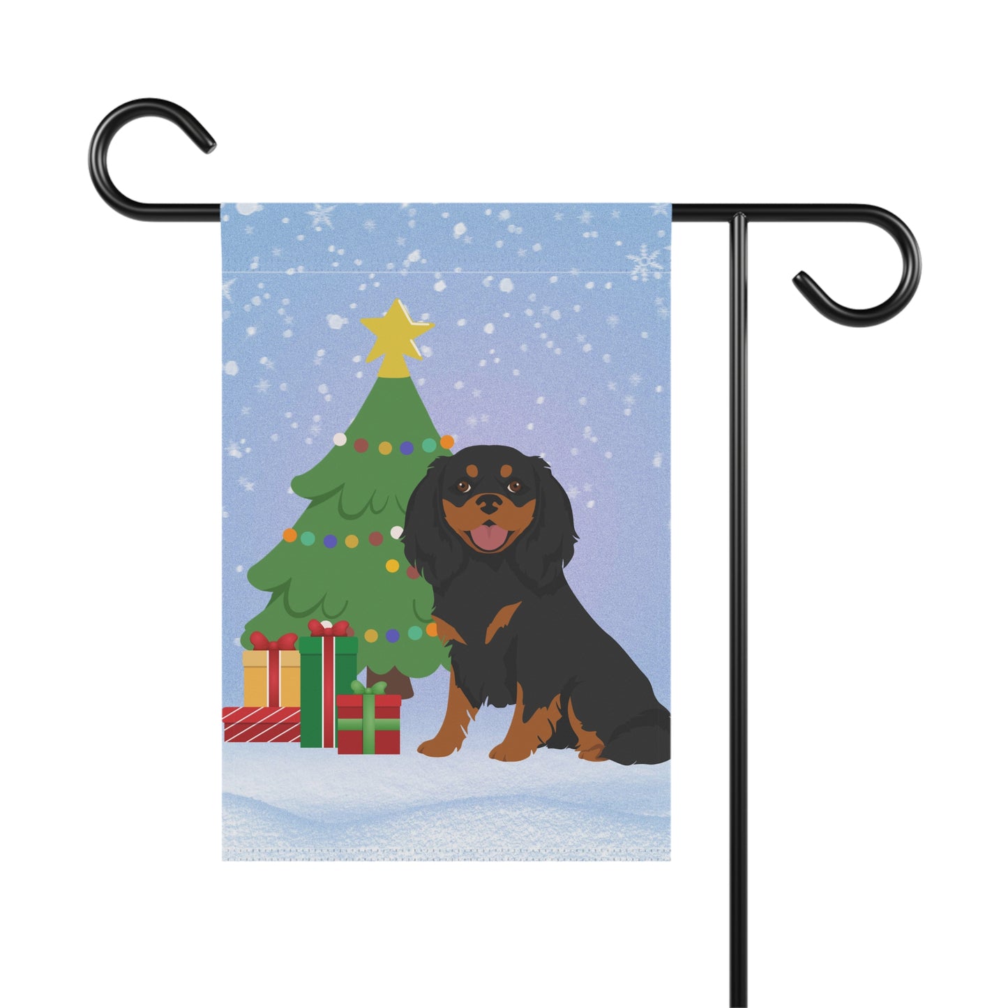 Cavalier King Charles Spaniel Dog Garden Flag