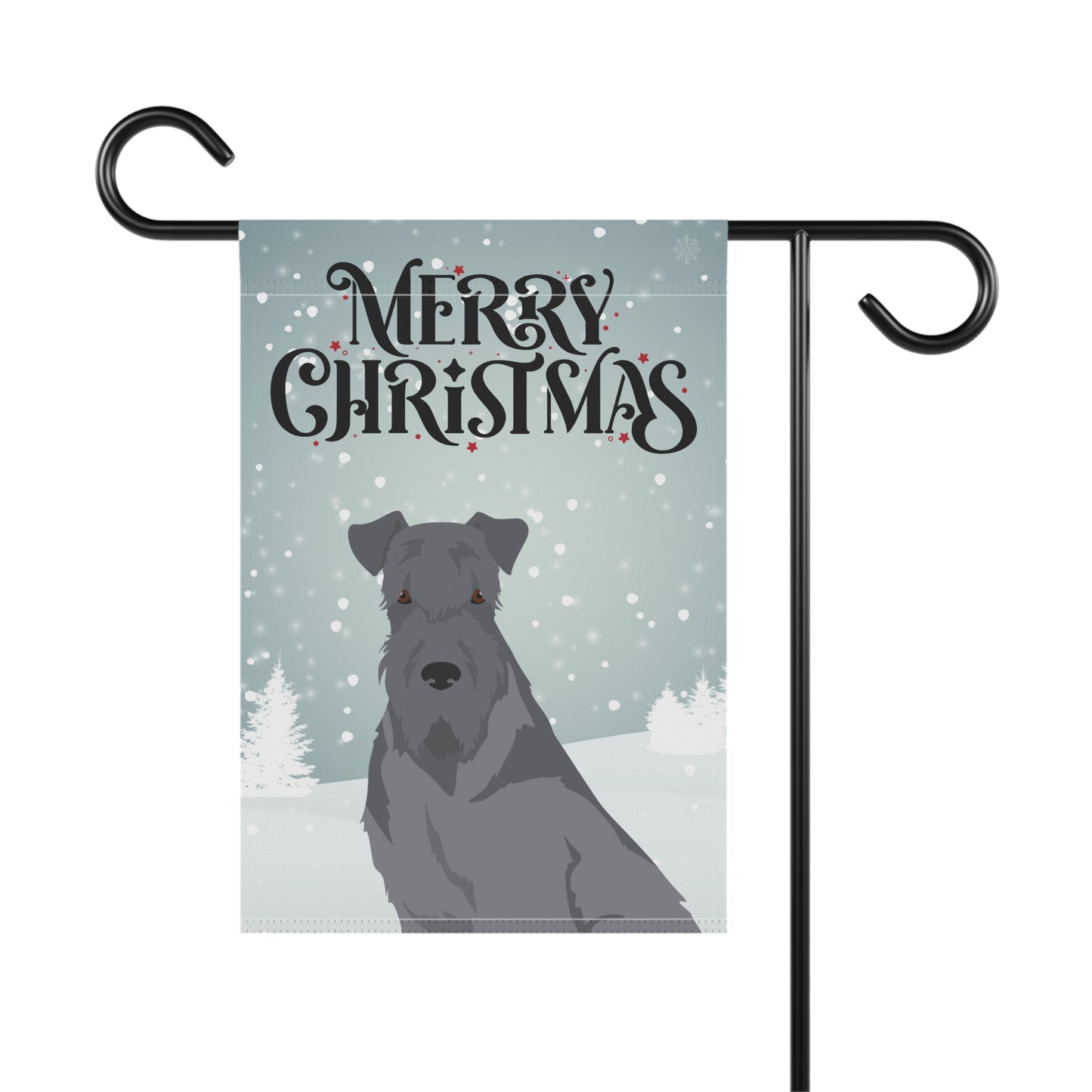 Kerry Blue Dog Garden Flag