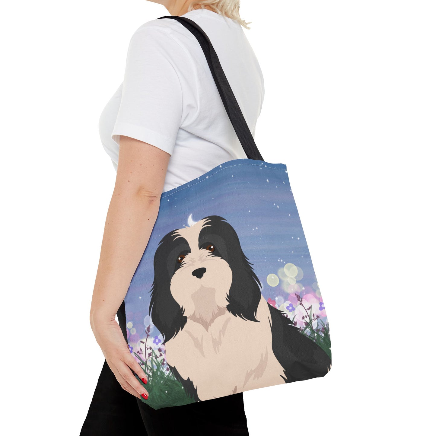 Havanese Dog Tote Bag 16x16
