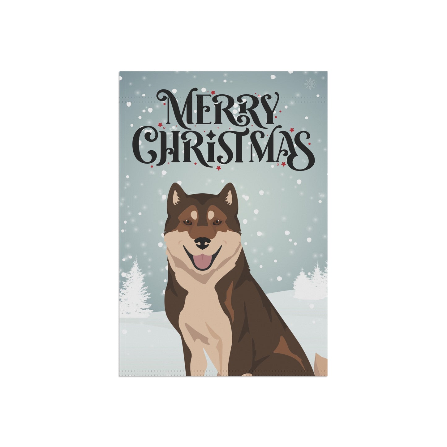 Kishu Ken Dog Garden Flag