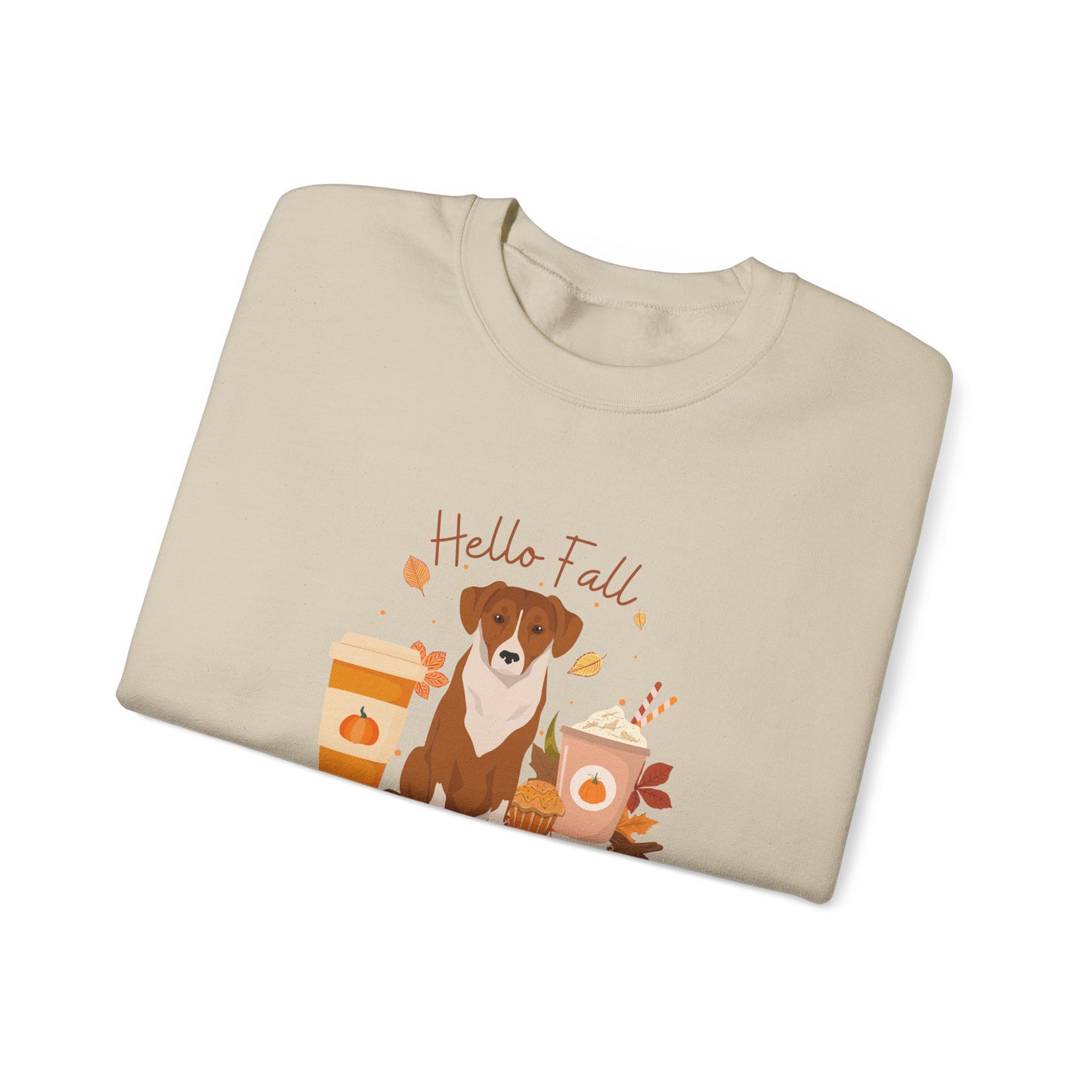 Australian Pinscher Dog Fall Unisex Heavy Blend Crewneck Sweatshirt