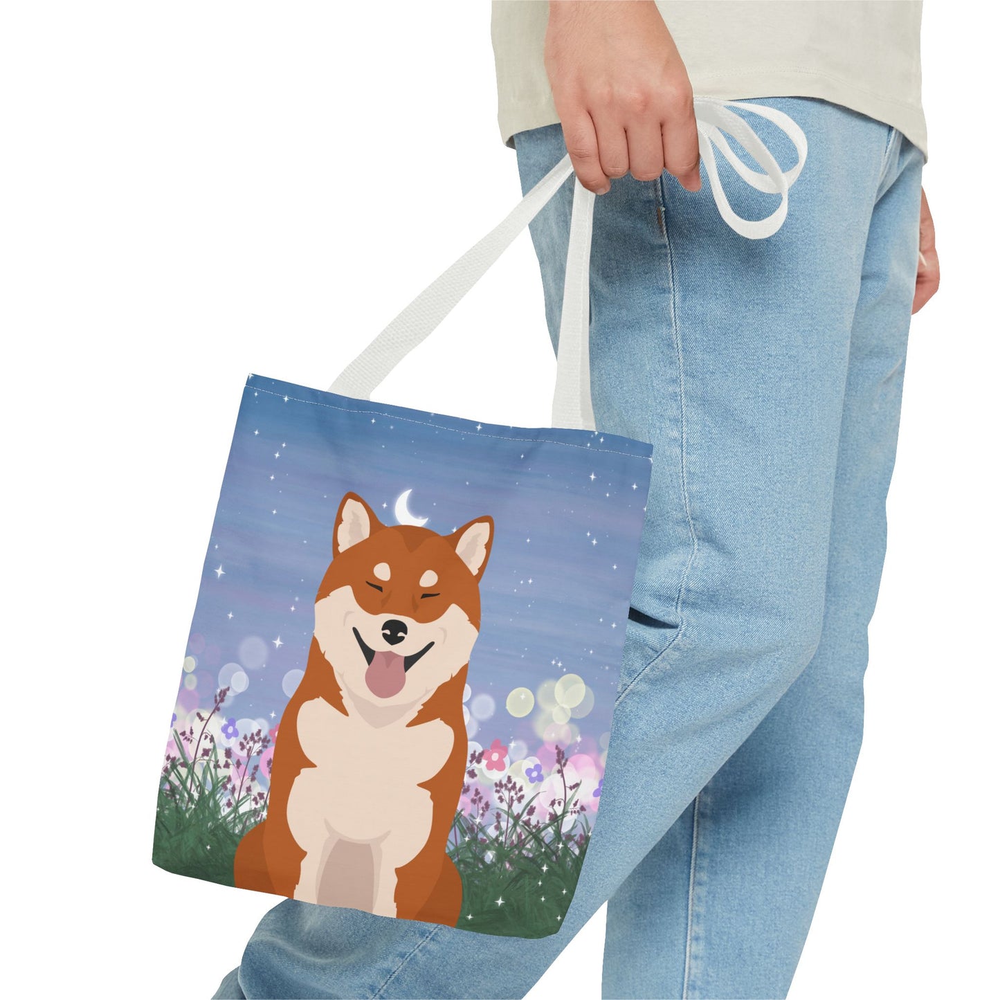 Shiba Inu Dog Tote Bag 13x13