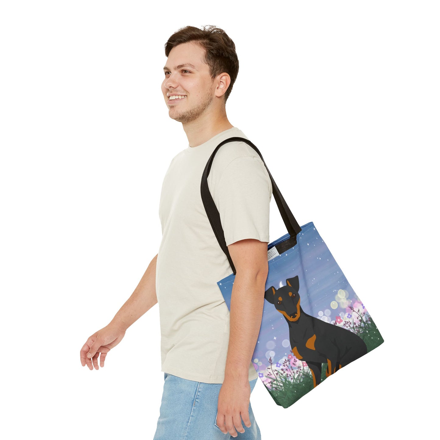 Manchester Terrier Dog Tote Bag 16x16