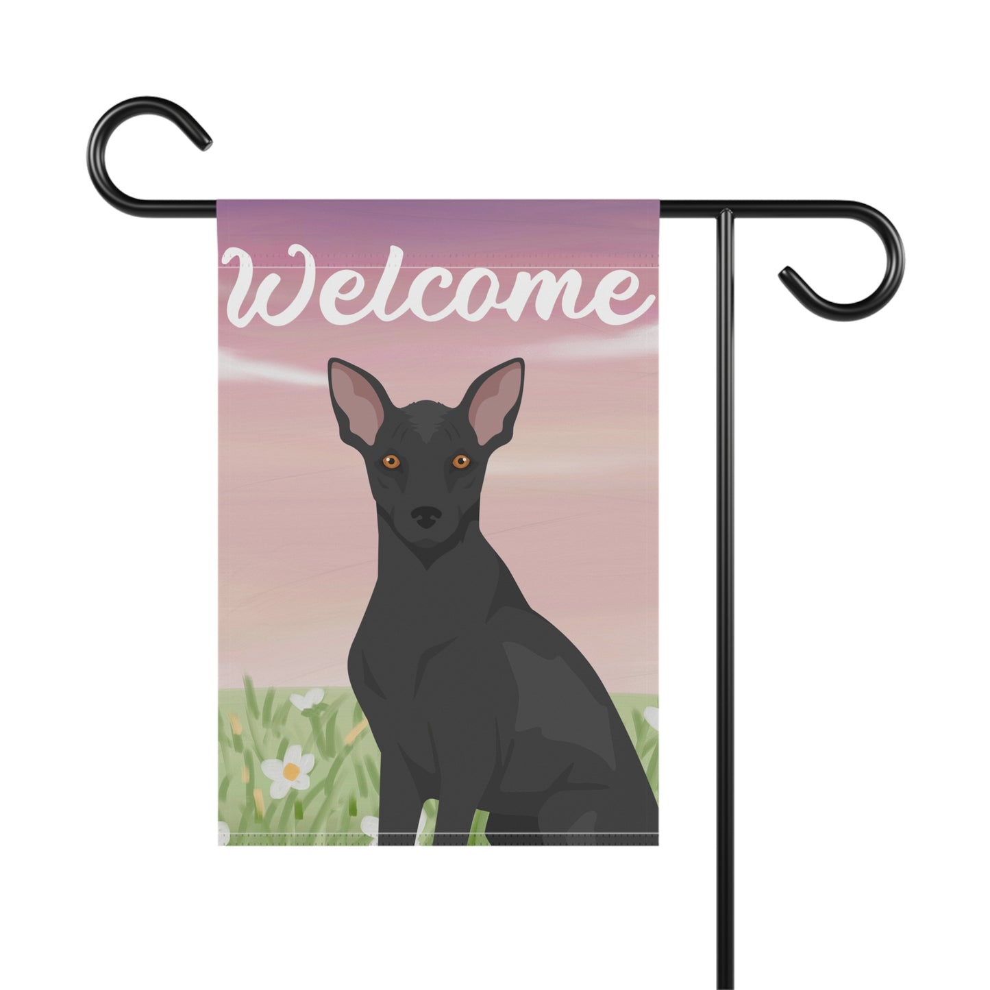 Xoloitzcuintli Dog Welcome Garden Flag