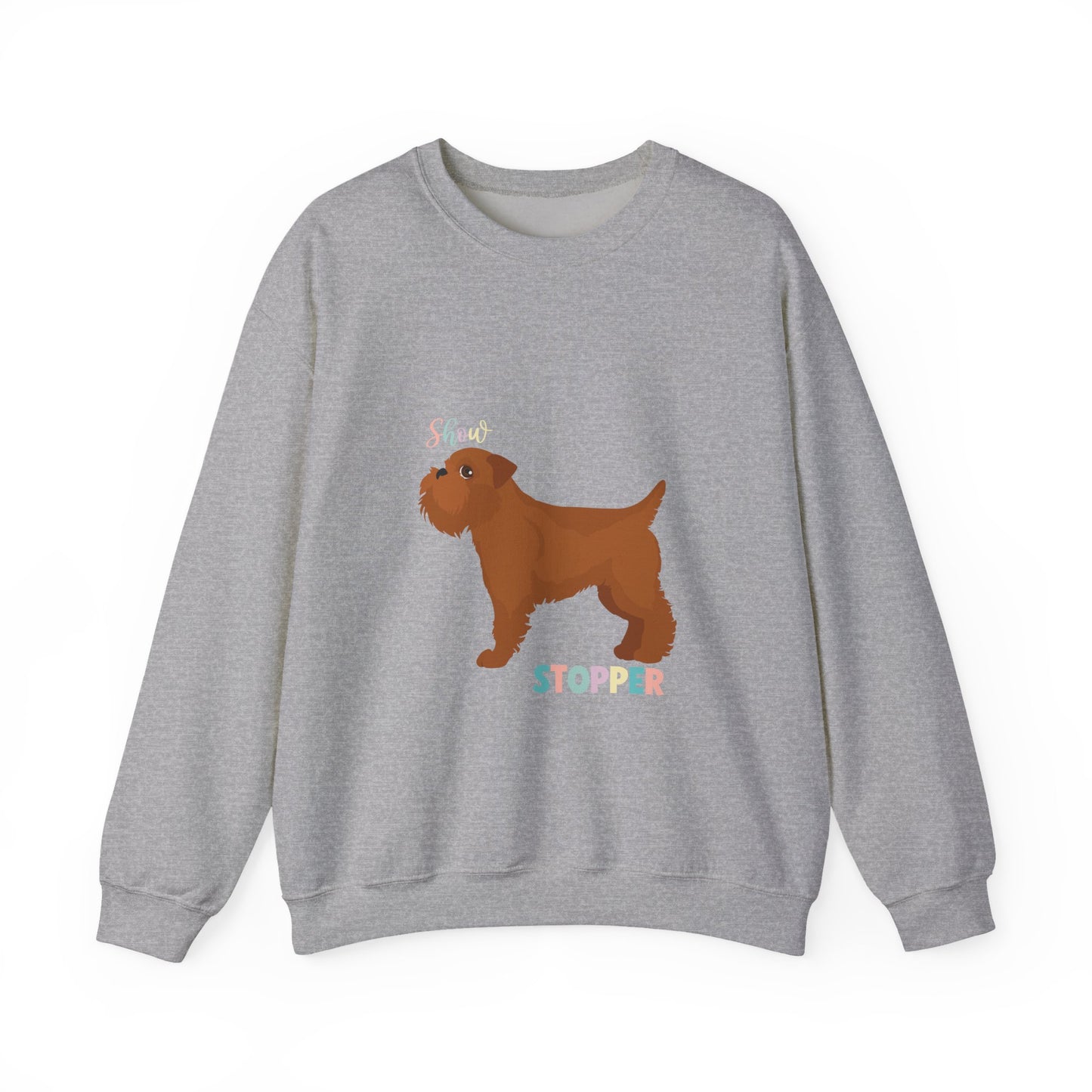 Brussels Griffion Dog Unisex Heavy Blend Crewneck Sweatshirt