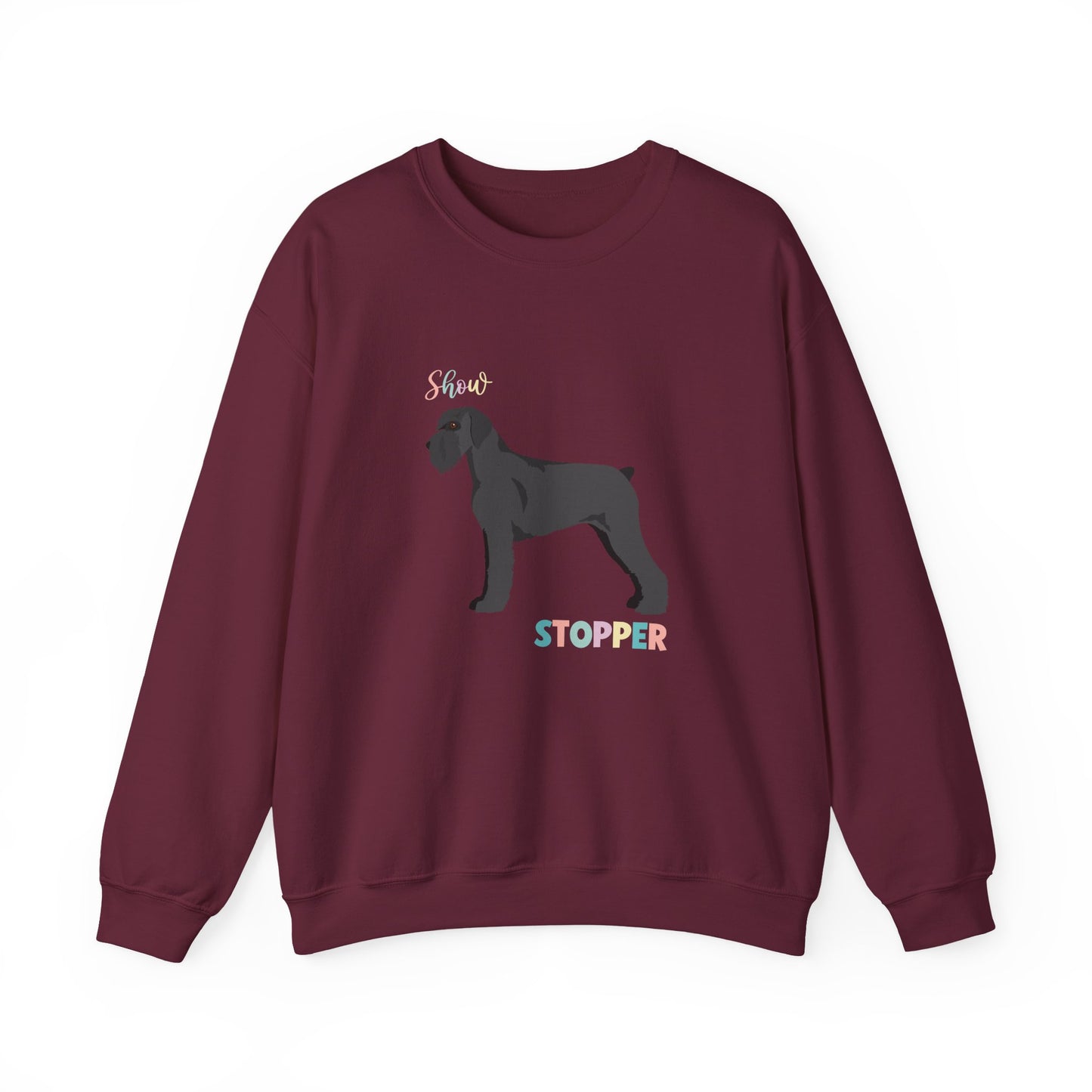 Schnauzer Dog Unisex Heavy Blend Crewneck Sweatshirt