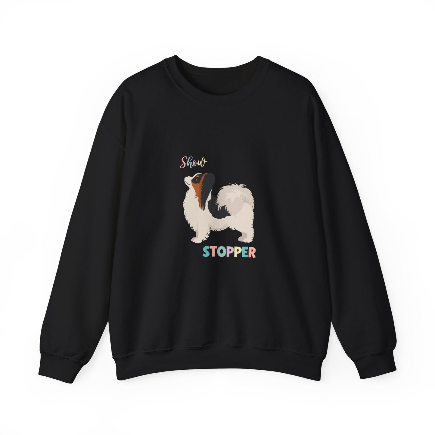 Papillon Dog Unisex Heavy Blend Crewneck Sweatshirt