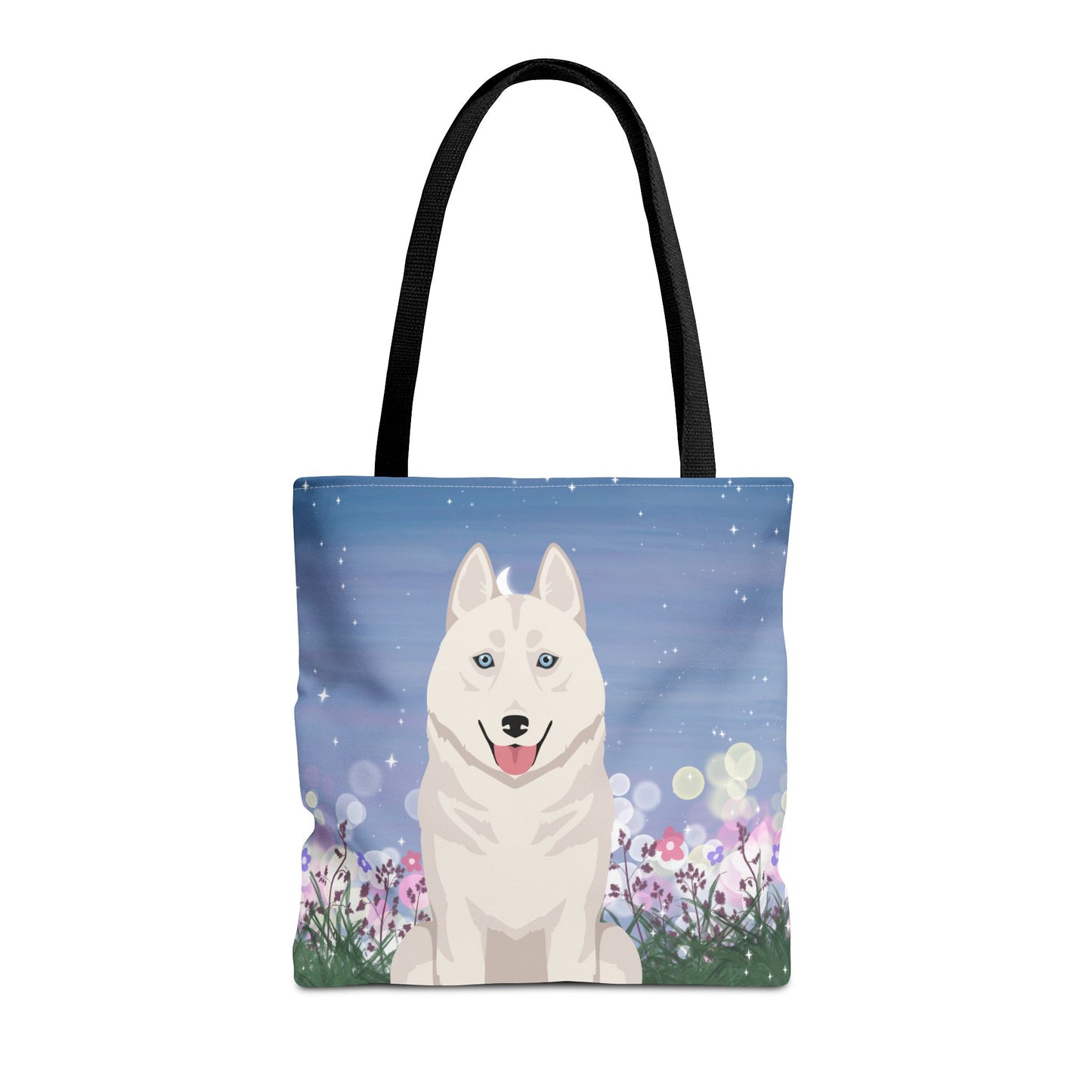 Siberian Husky Dog Tote Bag 16x16