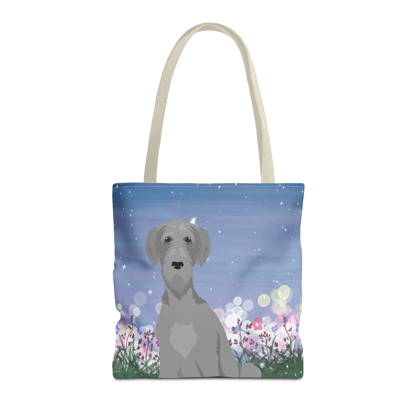 Irish Wolfhound Dog Tote Bag 16x16