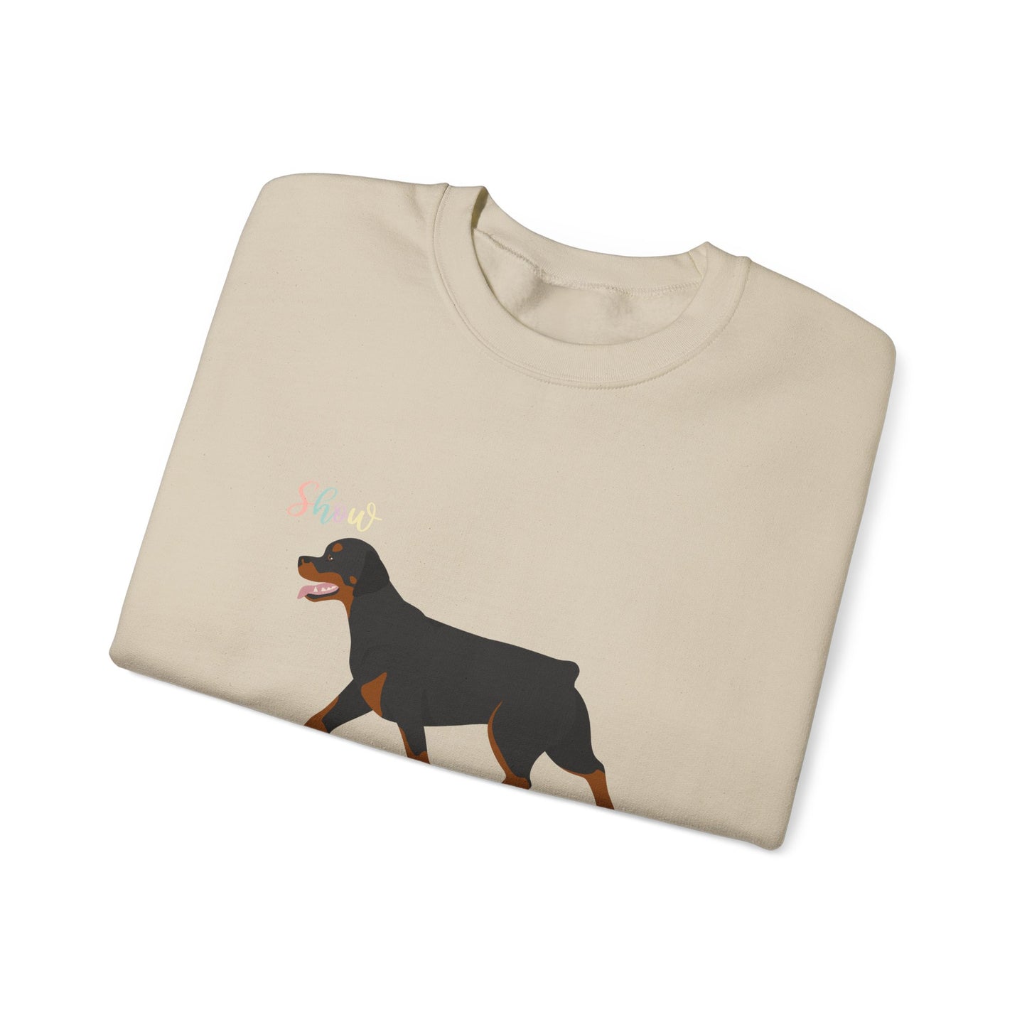 Rottweiler Dog Unisex Heavy Blend Crewneck Sweatshirt