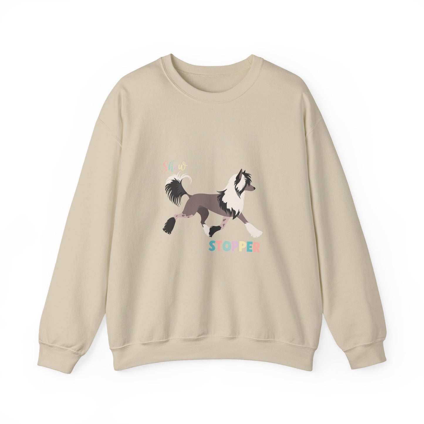 Chinese Crested Dog Dog Unisex Heavy Blend Crewneck Sweatshirt