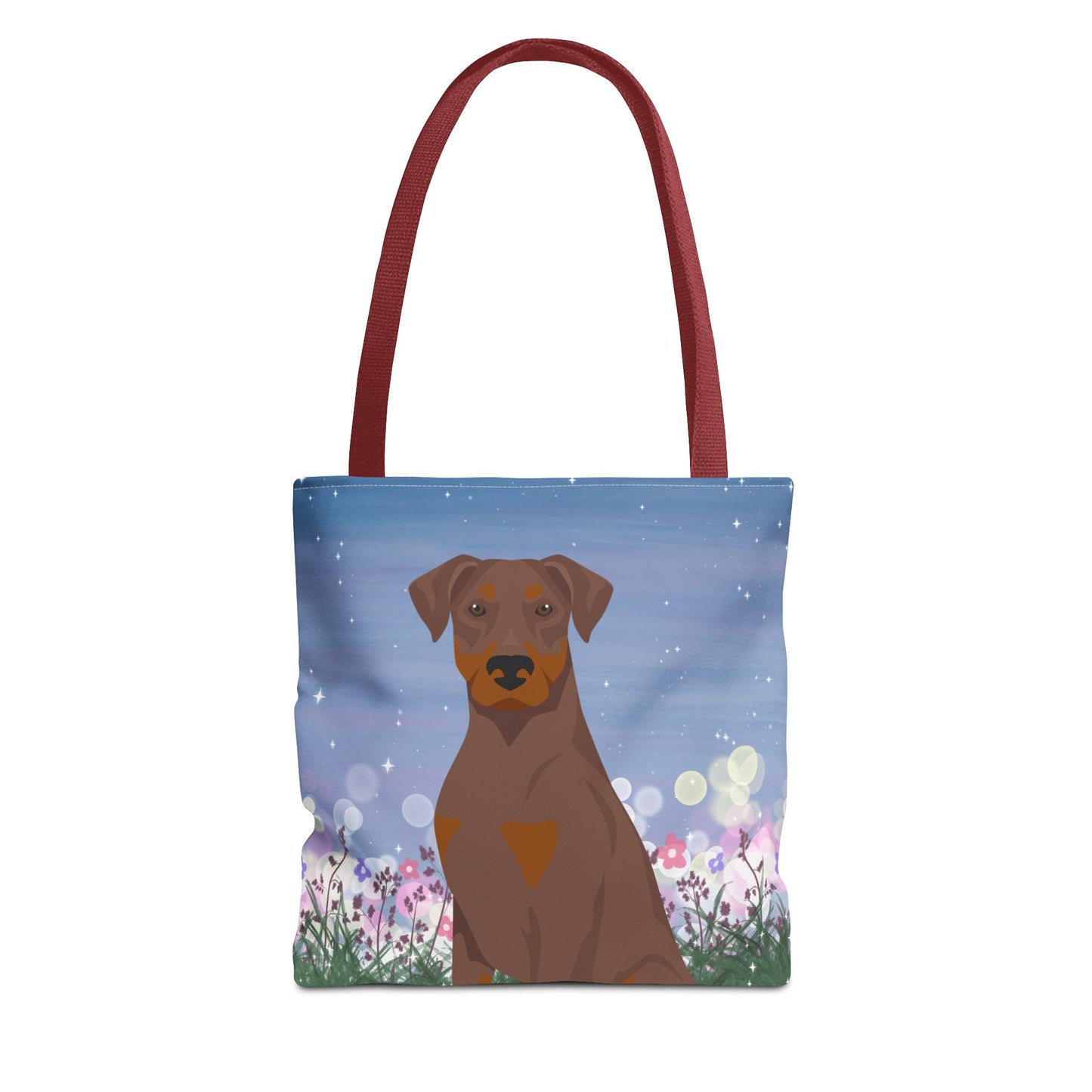Dobermann Pinscher Dog Tote Bag 13x13