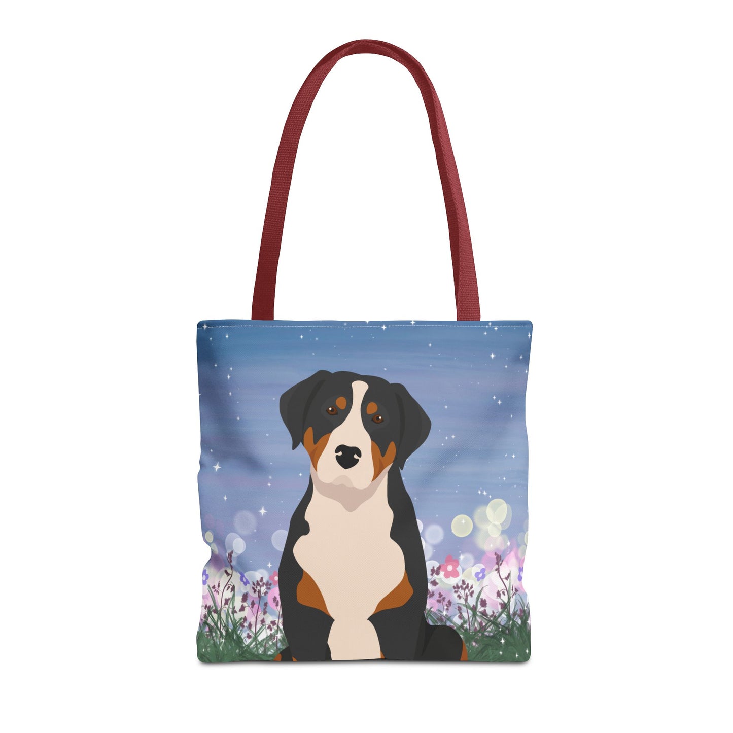 Great Swiss Mountain Dog Dog Tote Bag 16x16
