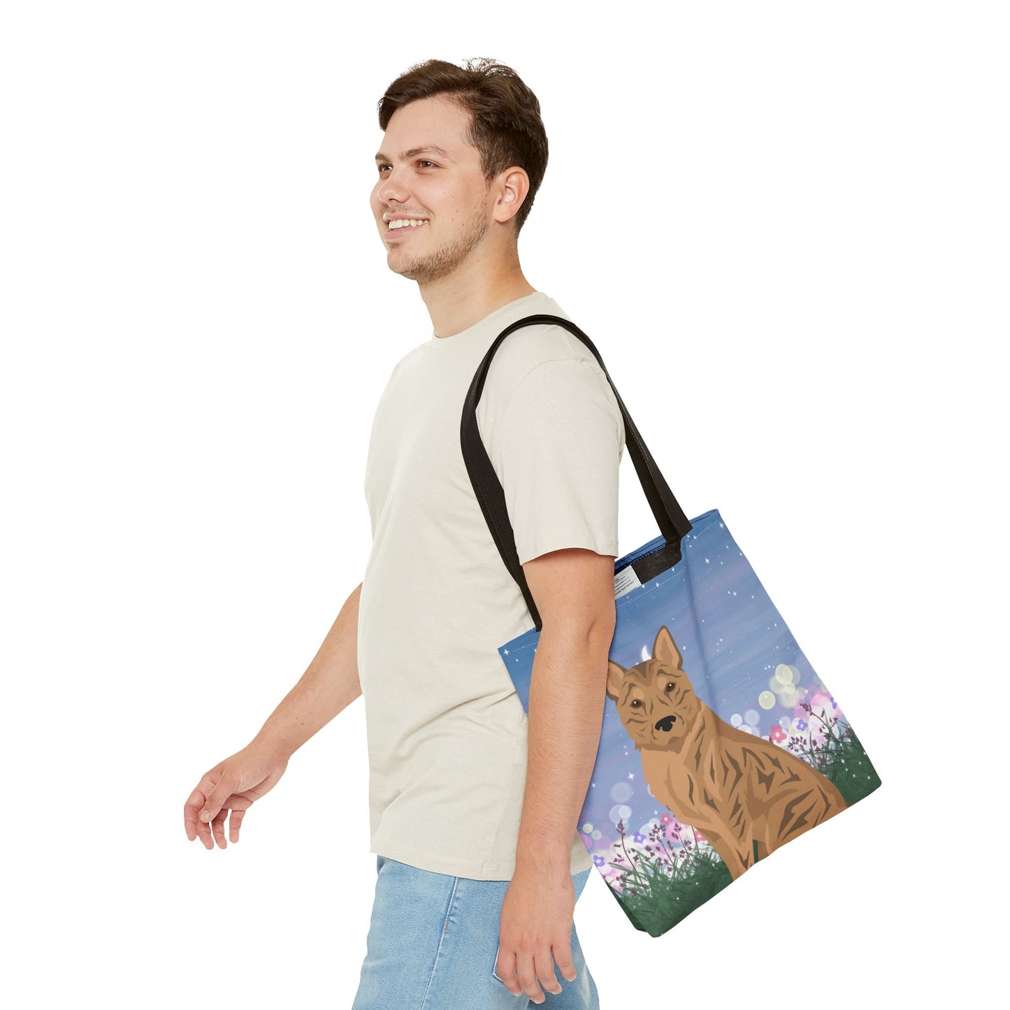 Korean Jindo Dog Tote Bag 16x16