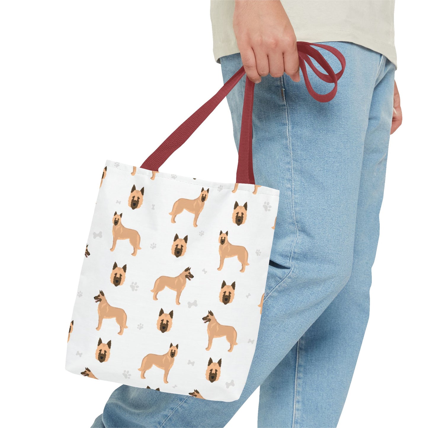 Belgian Lakenois Dog Tote Bag, Lakenois Dog Mom Gift