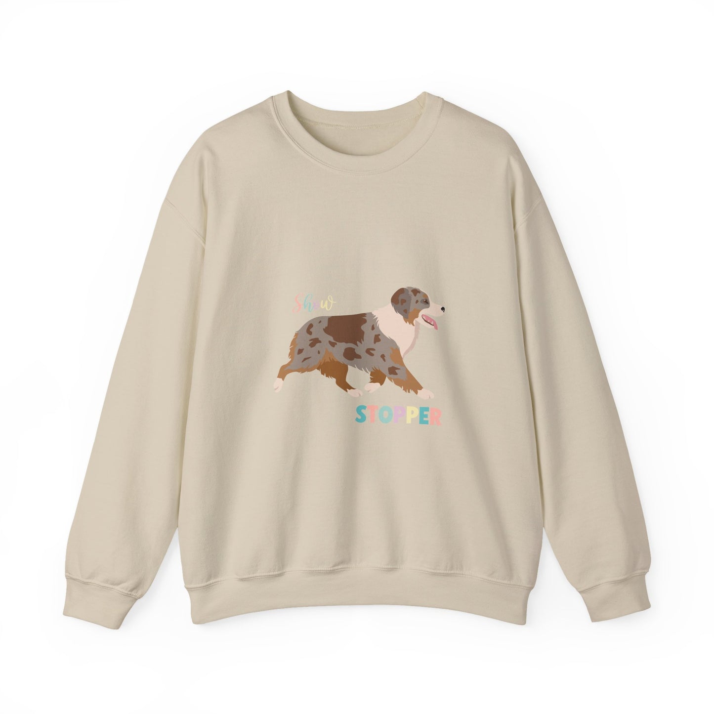 Miniature American Shepherd Dog Unisex Heavy Blend Crewneck Sweatshirt