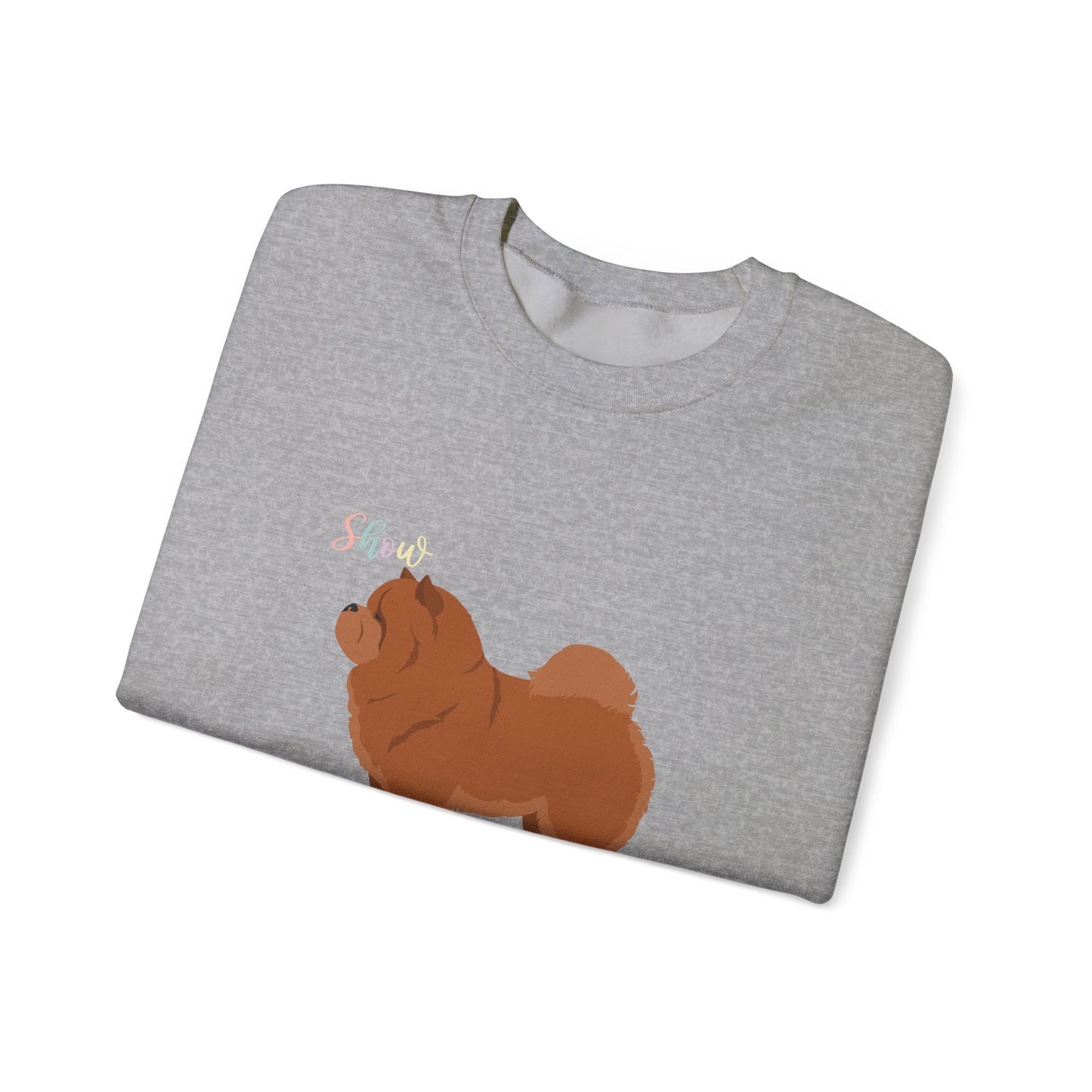 Chow Chow Dog Unisex Heavy Blend Crewneck Sweatshirt