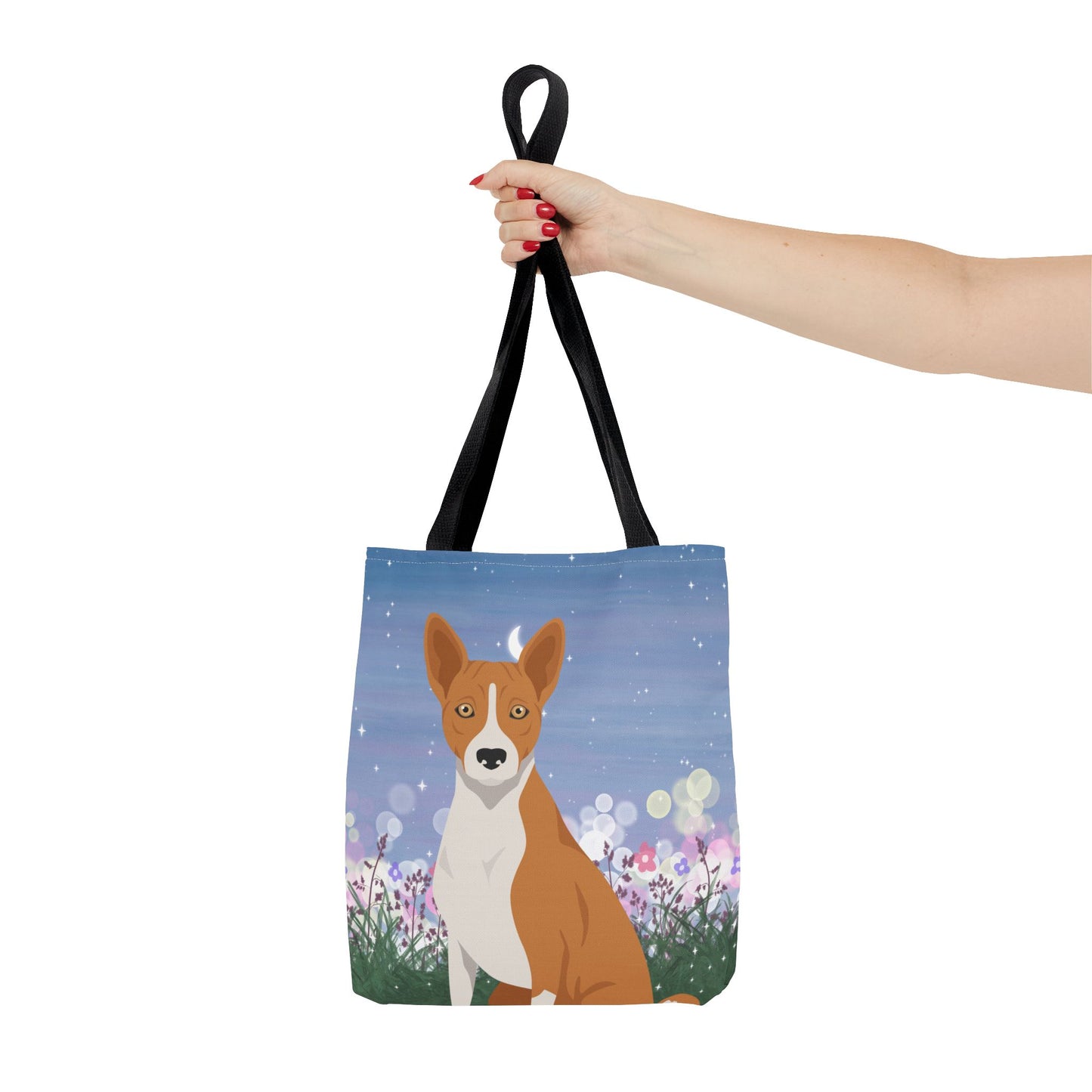 Basenji Dog Tote Bag 13x13