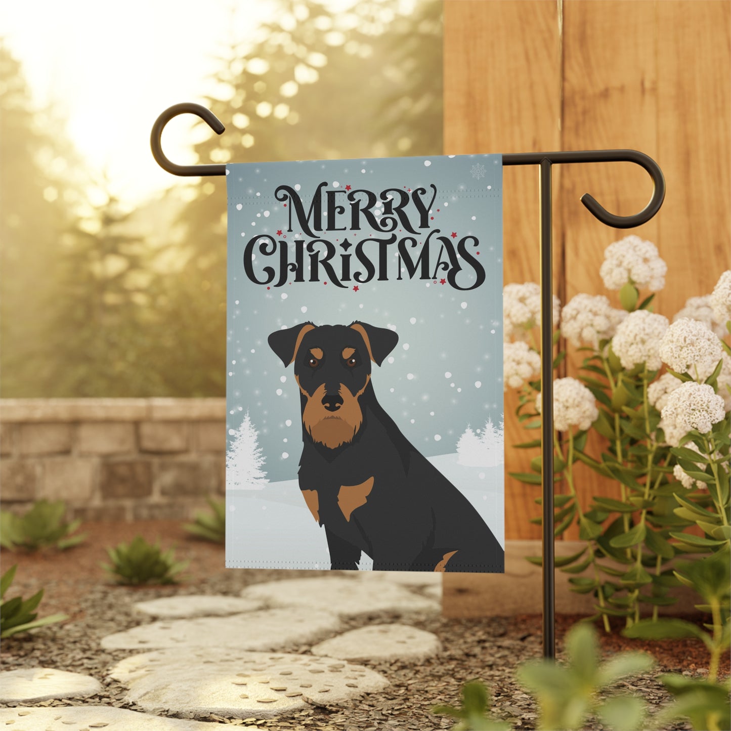 Jagdterrier Dog Garden Flag