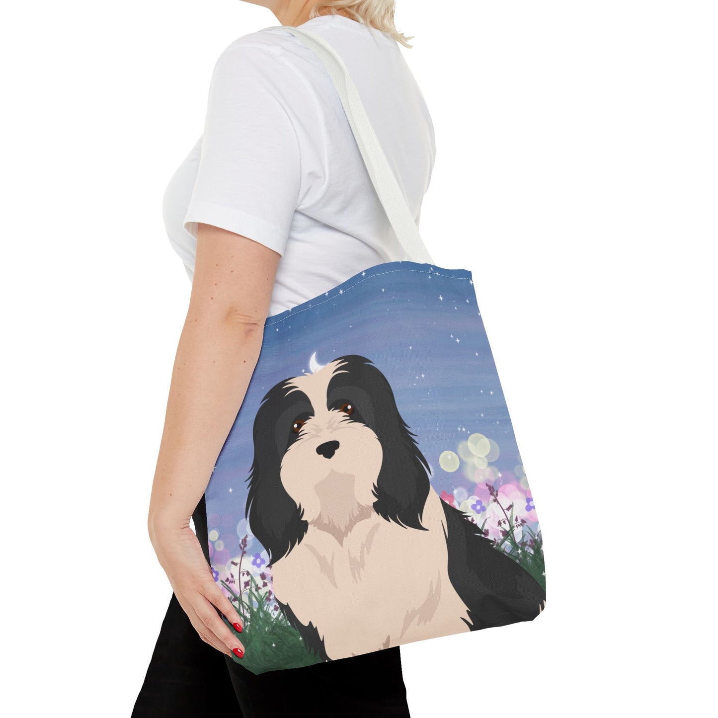 Havanese Dog Tote Bag 16x16