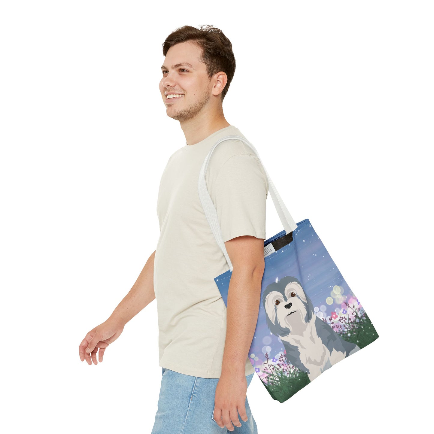 Lowchen Dog Tote Bag 16x16