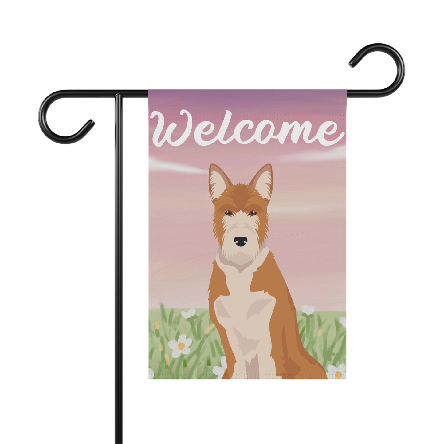 Portuguese Podengo Dog Welcome Garden Flag