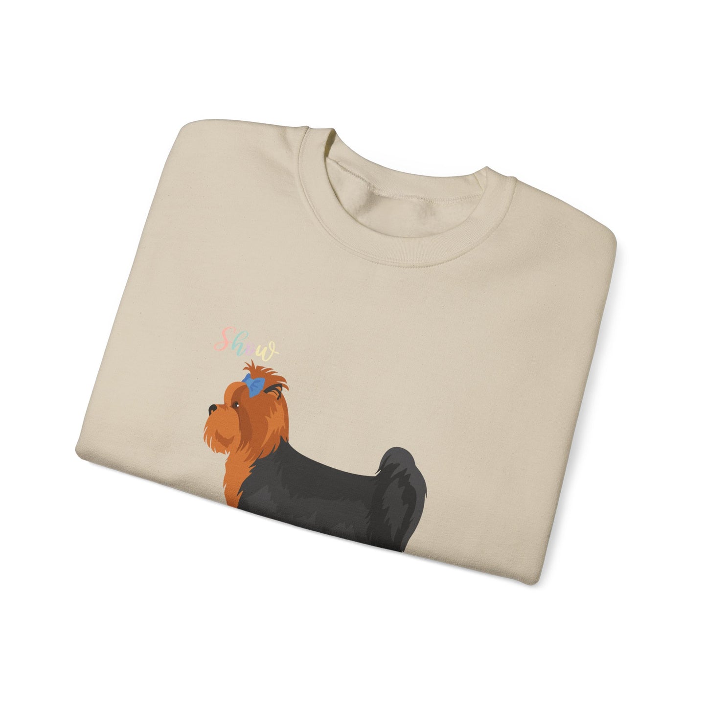 Yorkshire Terrier Dog Unisex Heavy Blend Crewneck Sweatshirt