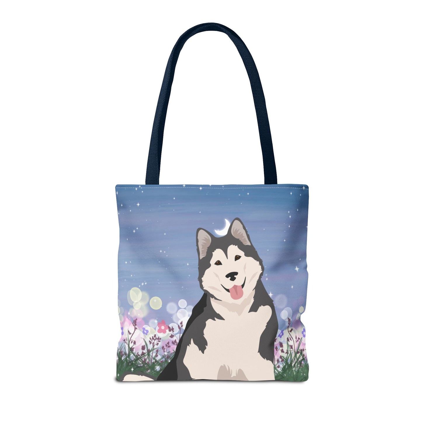 Alaskan Malamute Dog Tote Bag 16x16