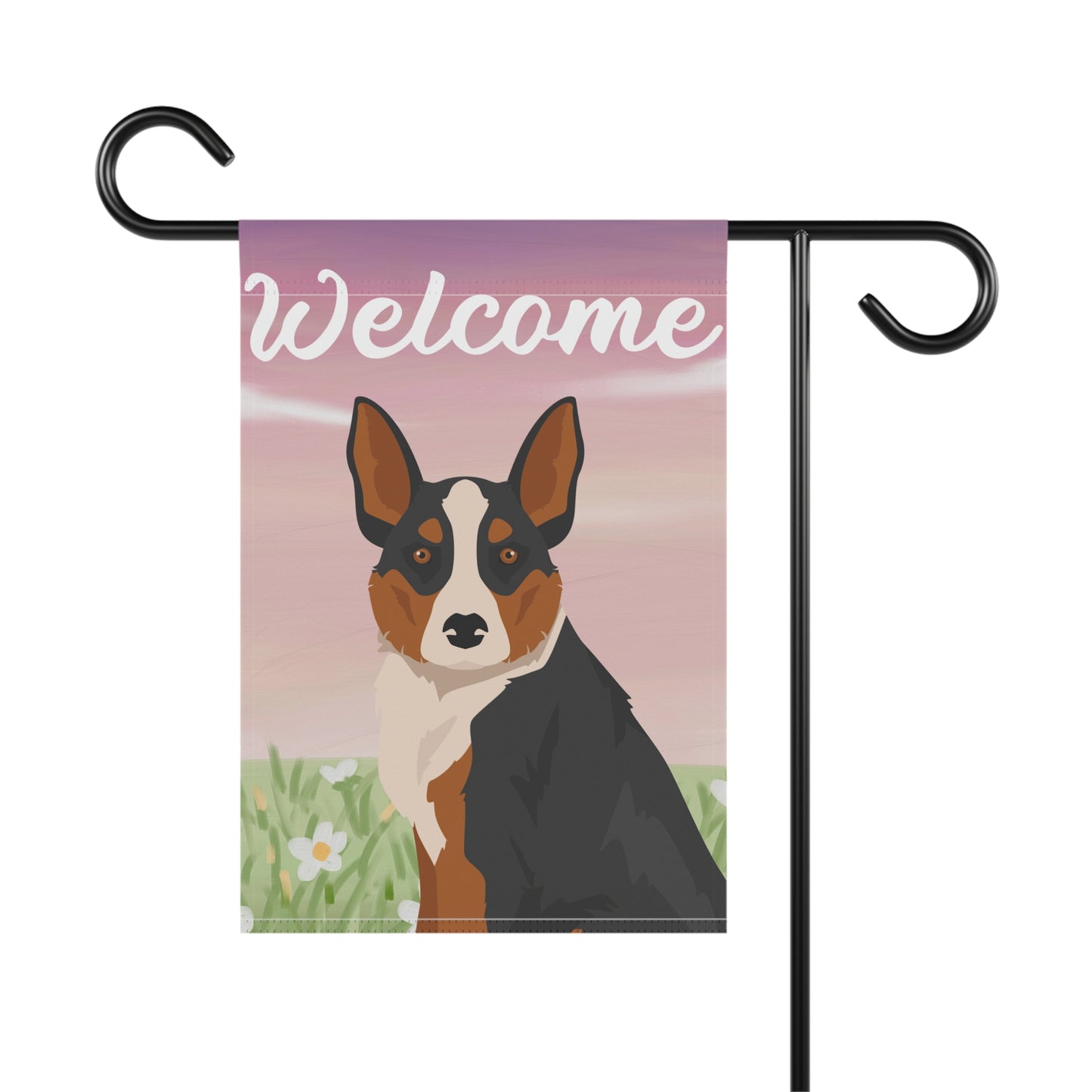 McNab Dog Welcome Garden Flag