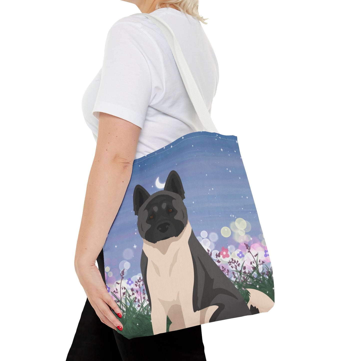 American Akita Dog Tote Bag 16x16