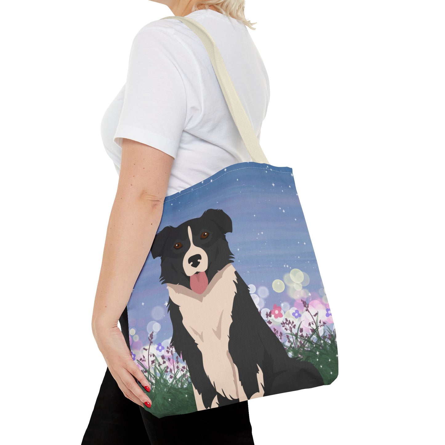 English Shepherd Dog Tote Bag 16x16