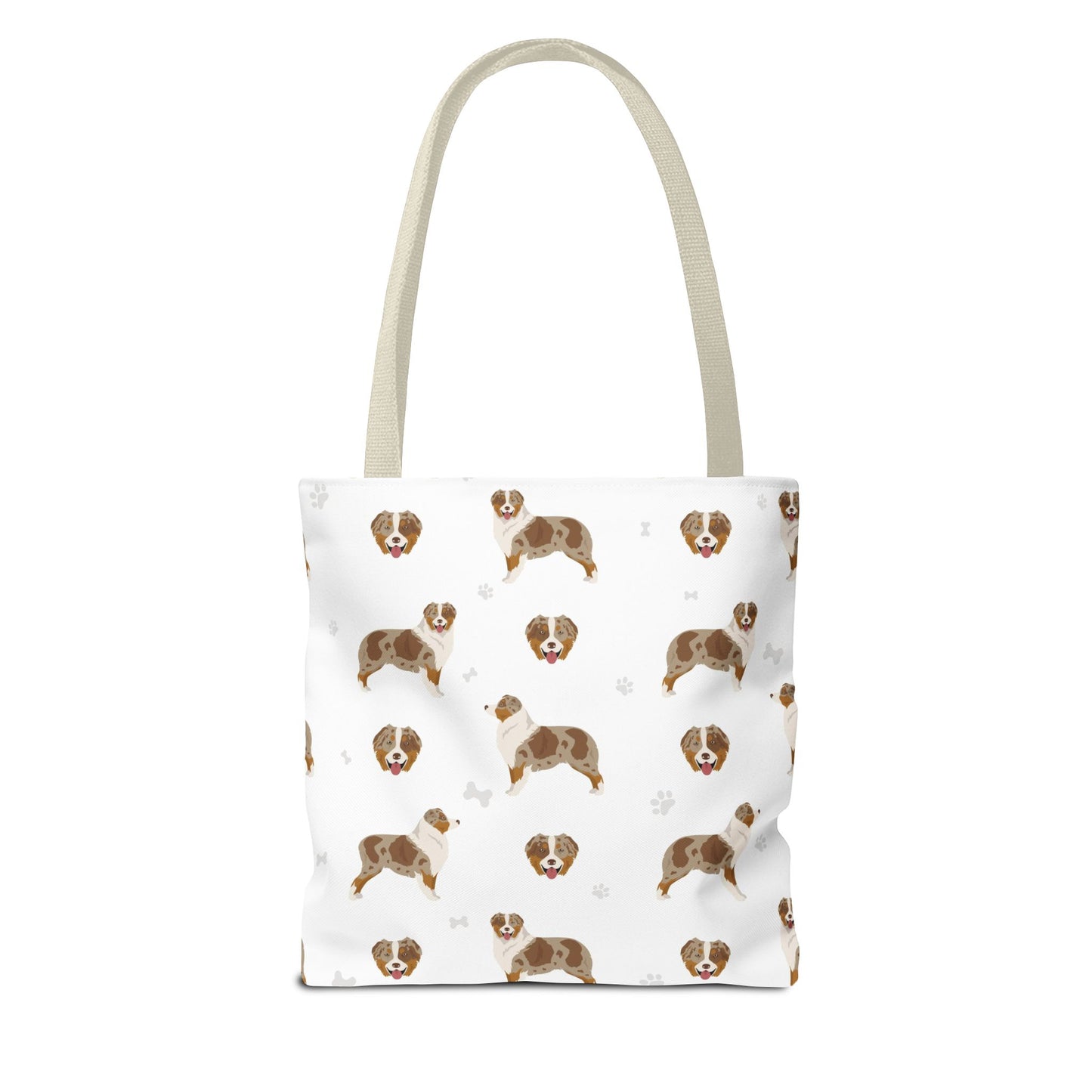 Australian Shepherd Dog Tote Bag, Aussie Dog Mom Gift